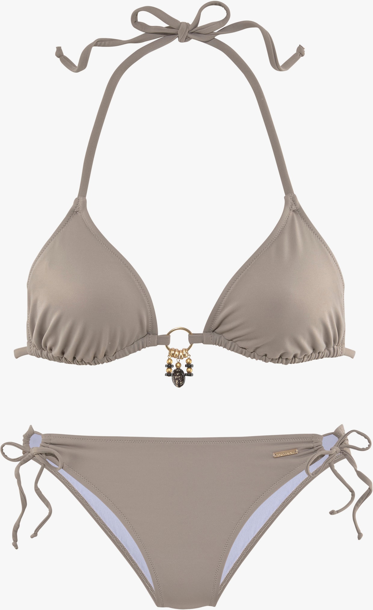 Bruno Banani Triangel-Bikini - stein