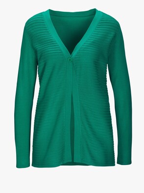 Strickjacke - grün