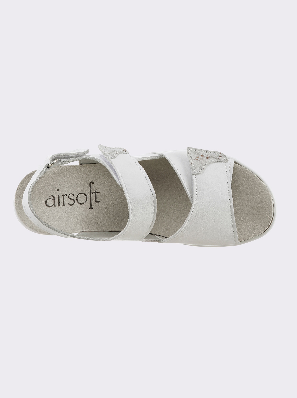 airsoft comfort+ Sandalen - wit