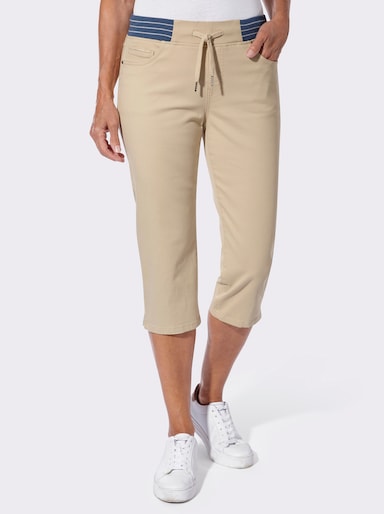 Caprijeans - sand
