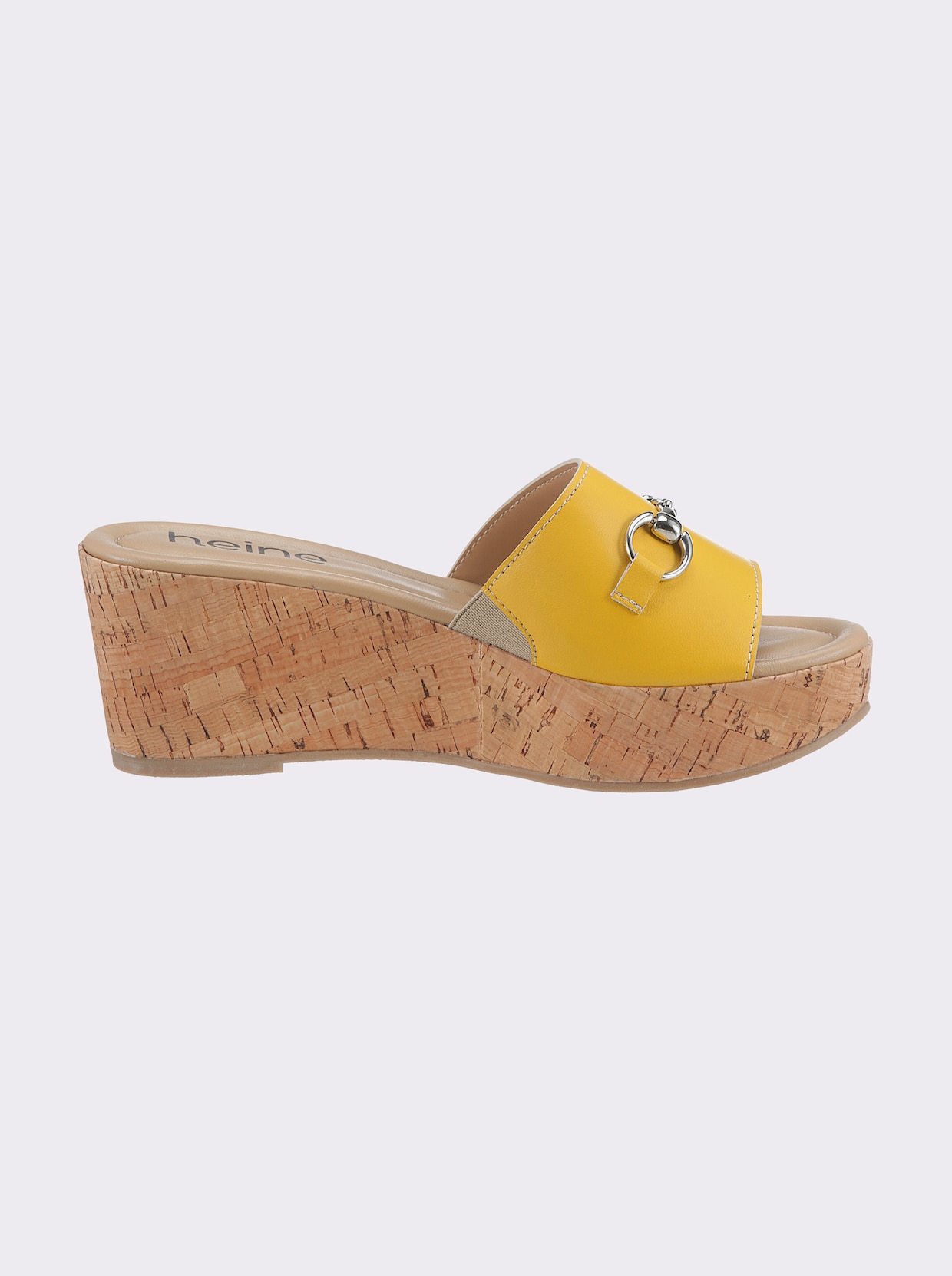 heine slippers - geel