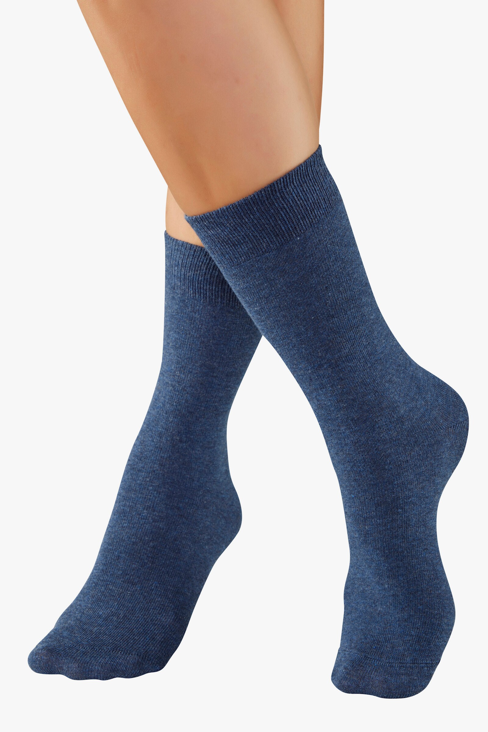 H.I.S chaussettes basiques - 20x tons bleus