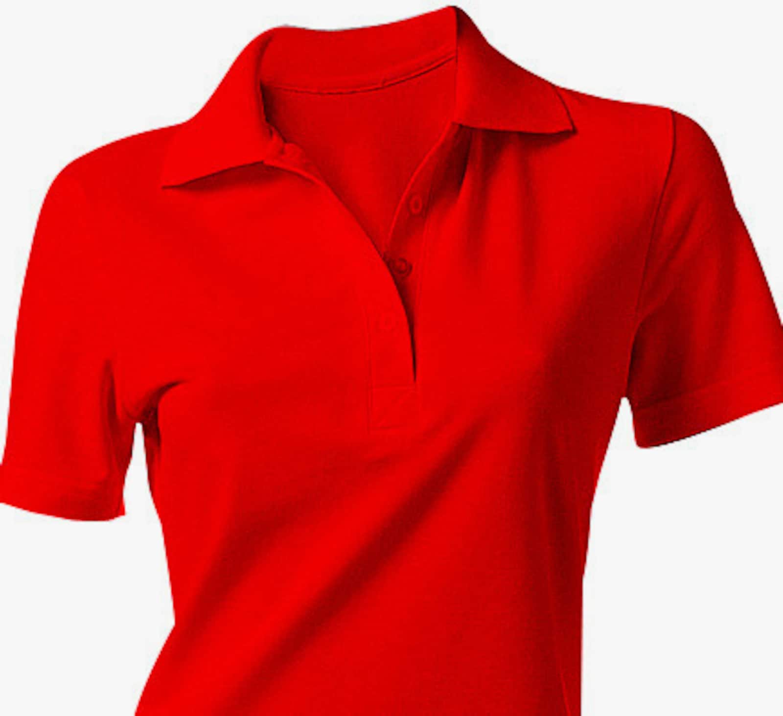 heine Polokleid in Pikee-Qualität - rot