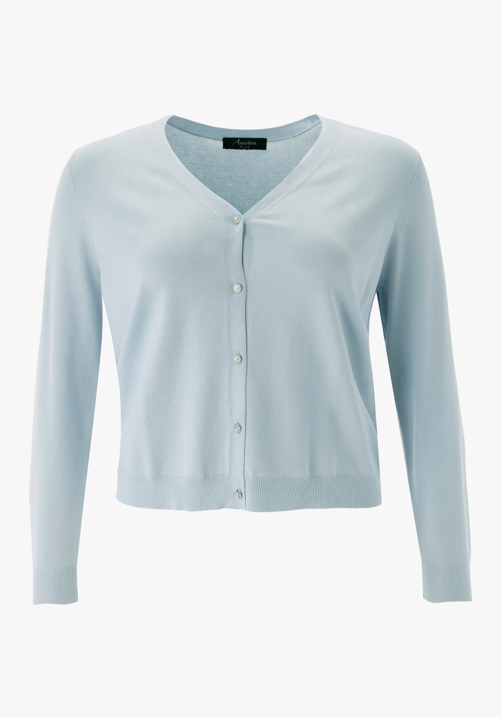 Aniston PLUS Strickjacke - hellblau
