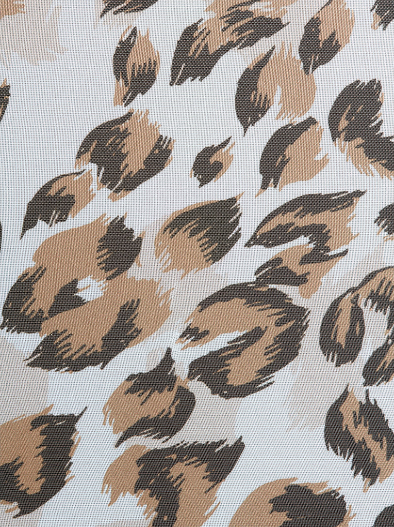 heine home vouwgordijn - wit/bruin