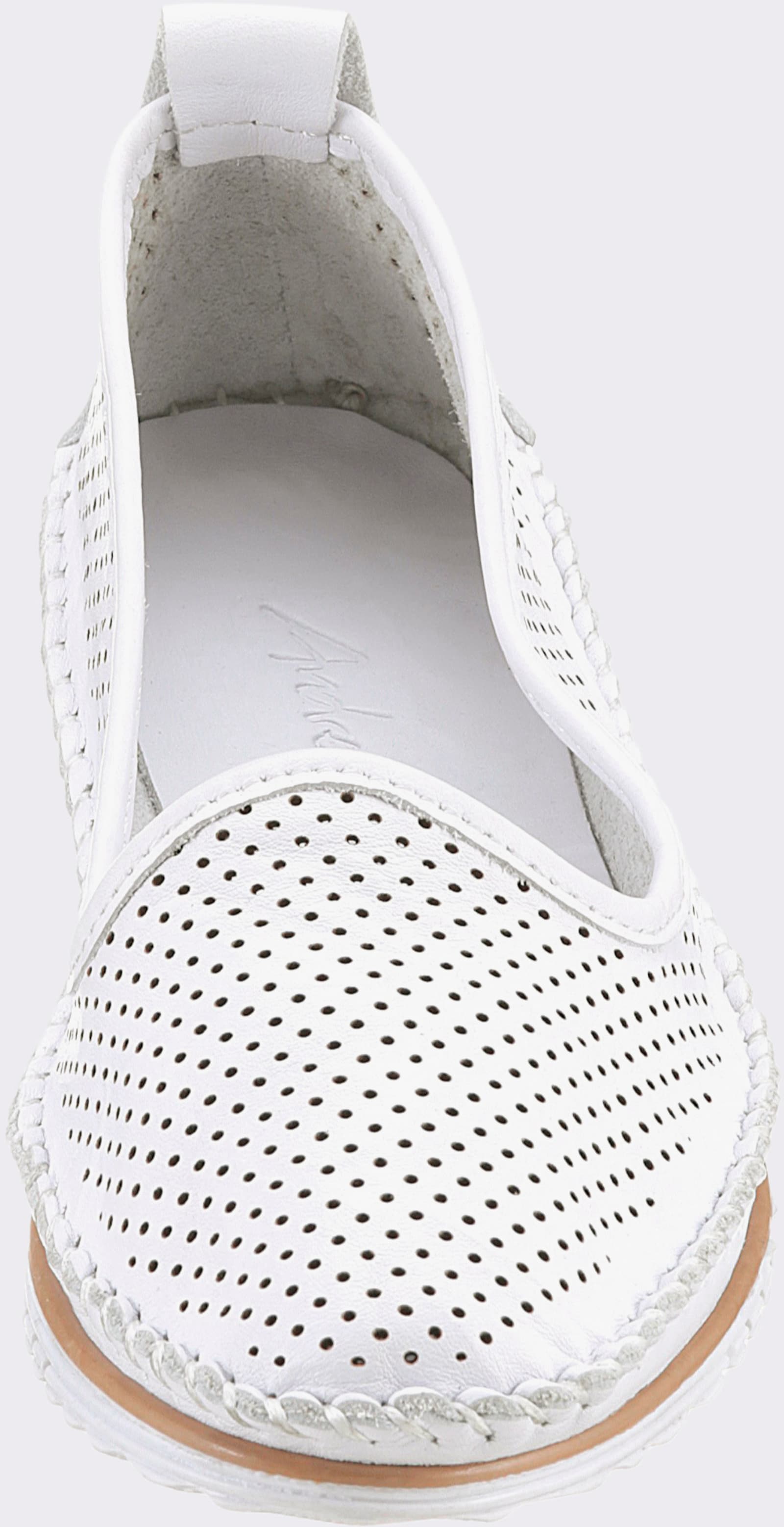 Andrea Conti Slipper - weiß