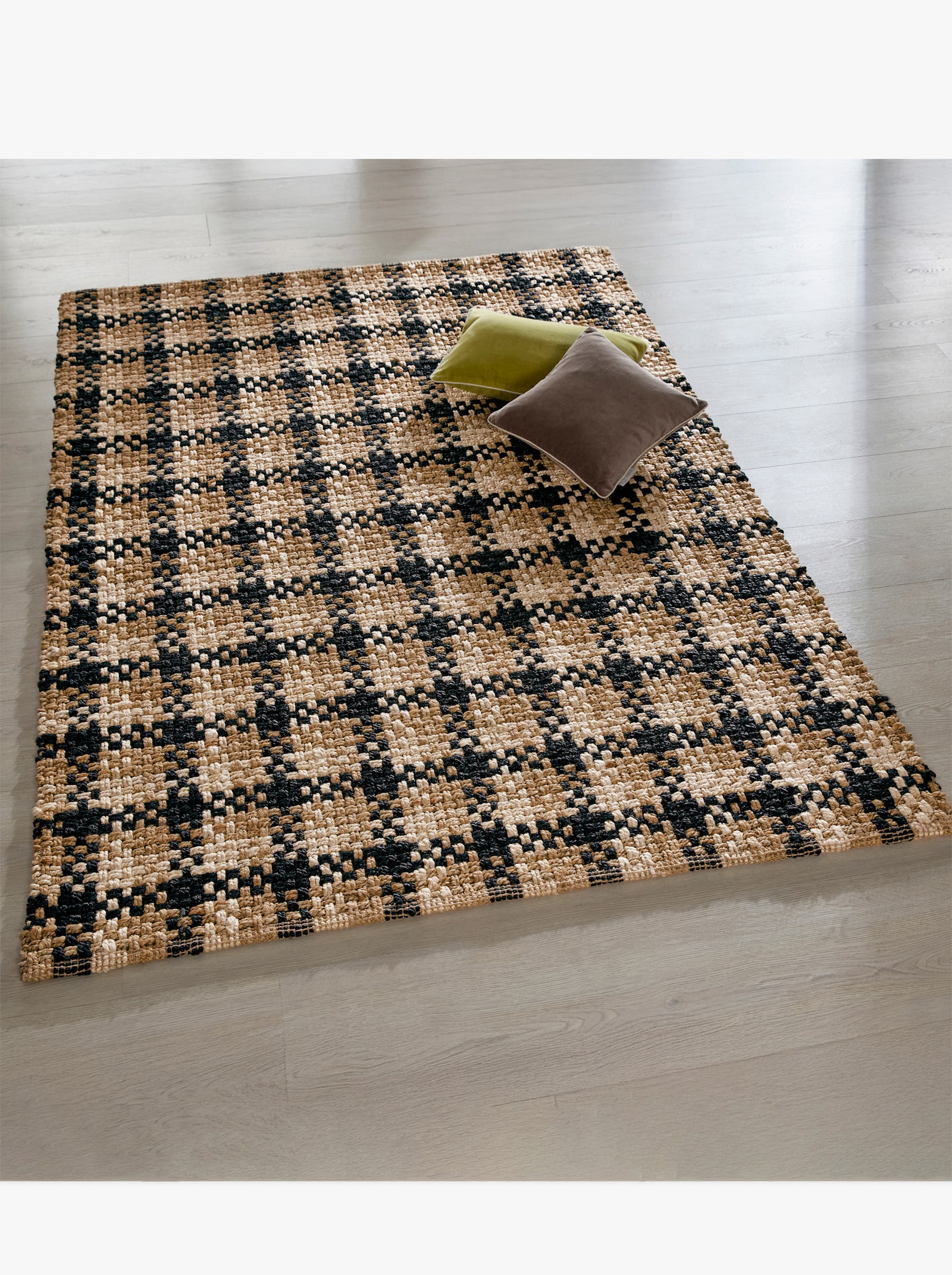 heine home Teppich - natur-schwarz