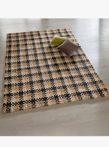 heine home Teppich - natur-schwarz