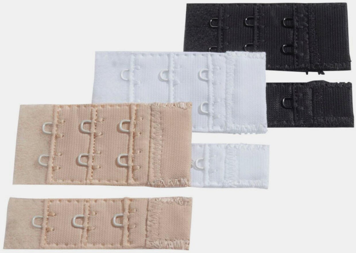 LASCANA BH-Verlängerung - 1x caramel. 1x weiß, 1x schwarz