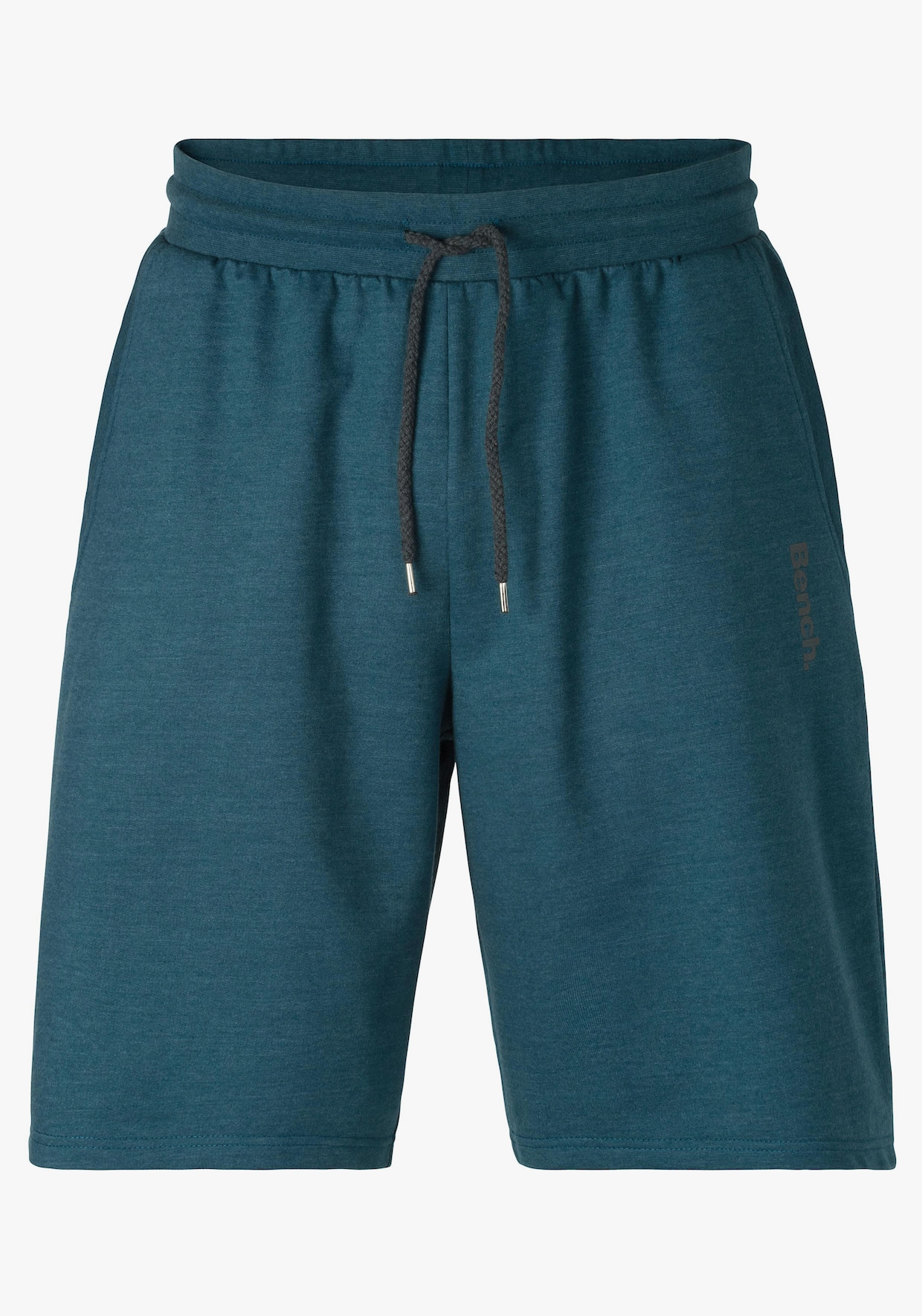 Sweatshorts - petrol-meliert