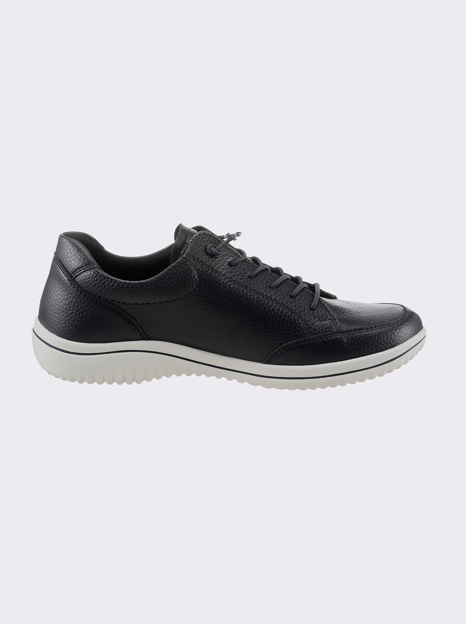 Remonte Sneaker met elastische vetersluiting - marine