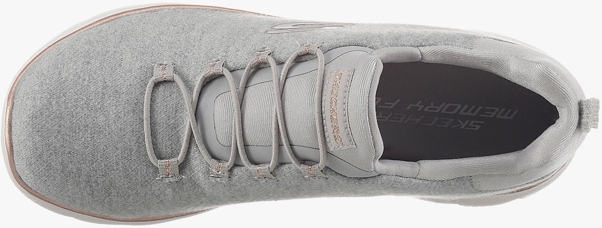 Skechers Slip-On Sneaker - grau-meliert