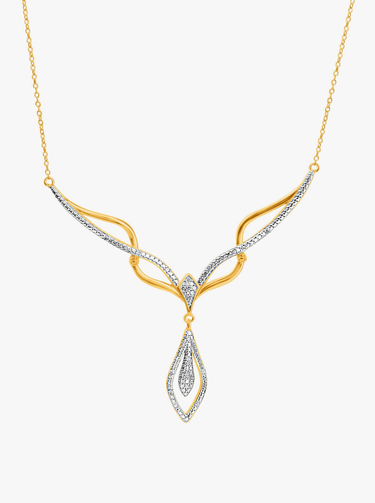 Collier - Silber vergoldet 925