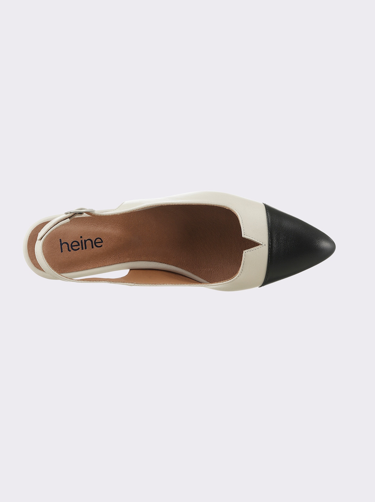 heine Slingballerina - champagne/zwart