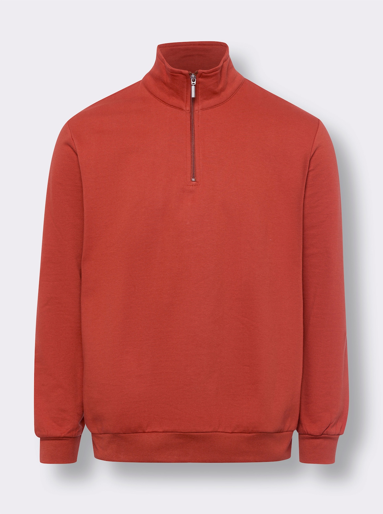 Sweatshirt - rostrot