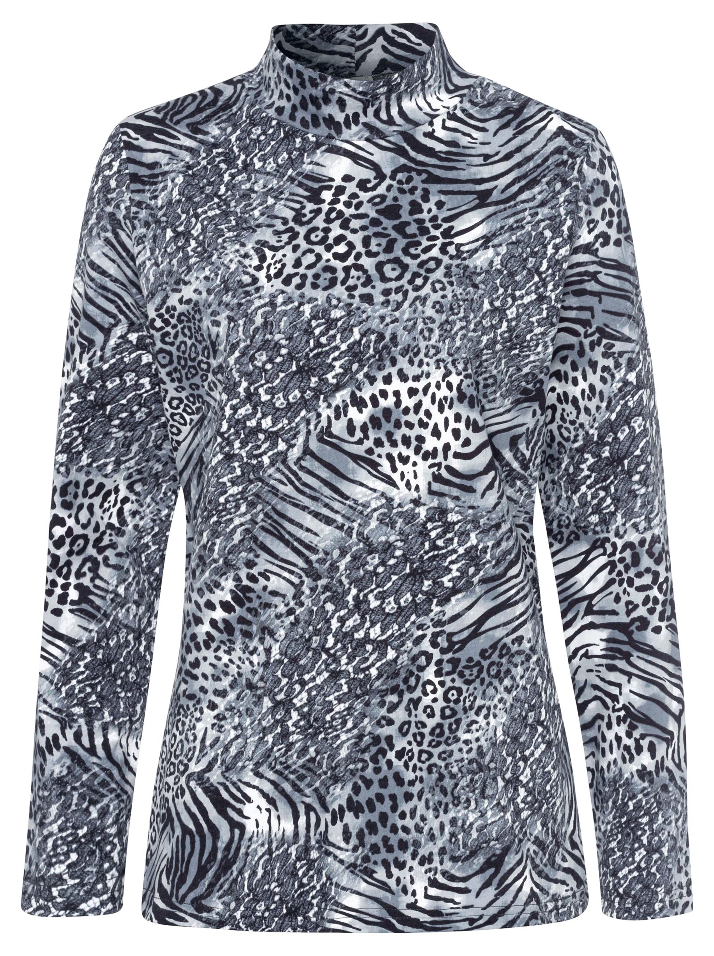 Shirt - grau-bedruckt