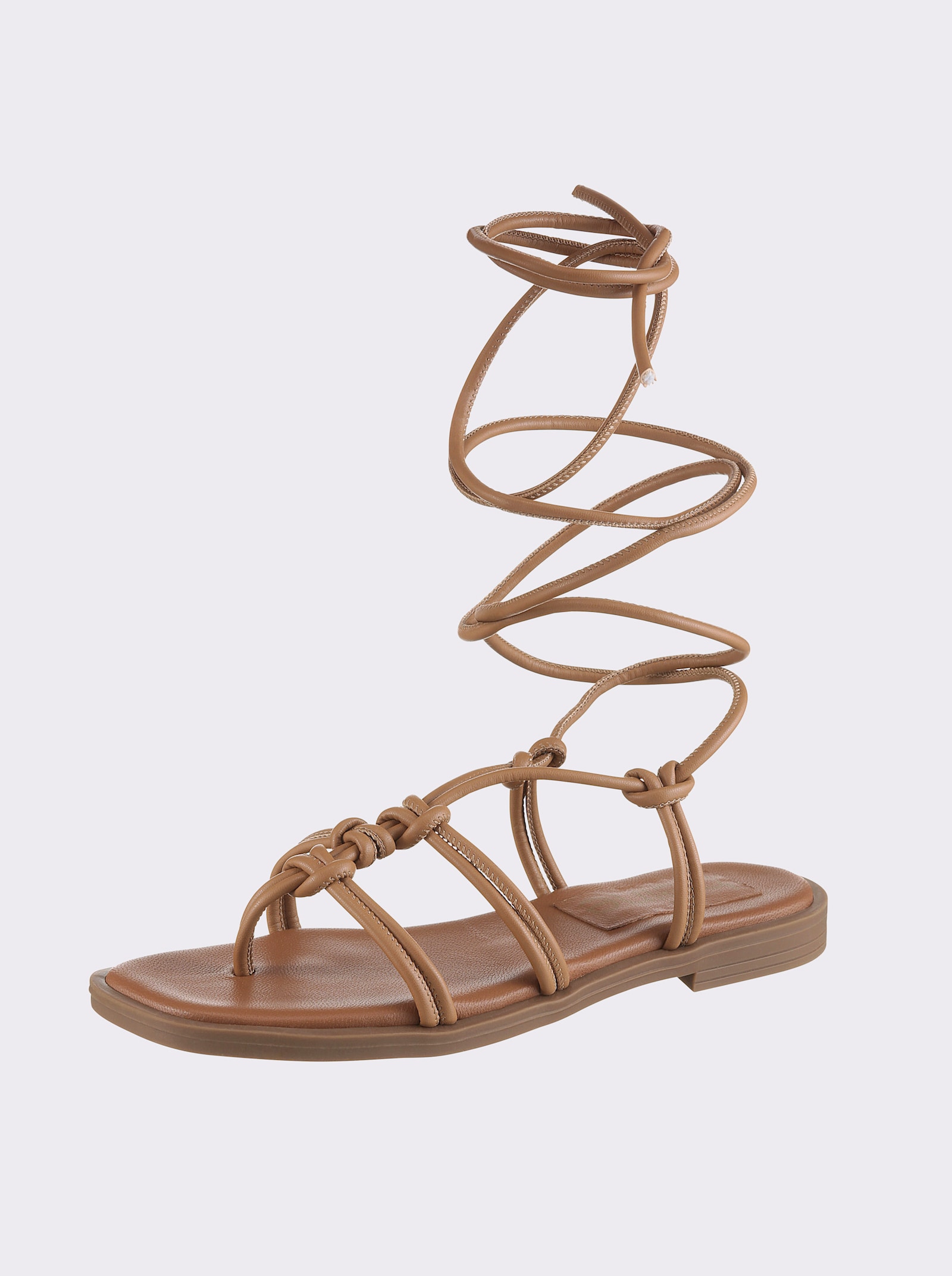 heine Sandale - cognac