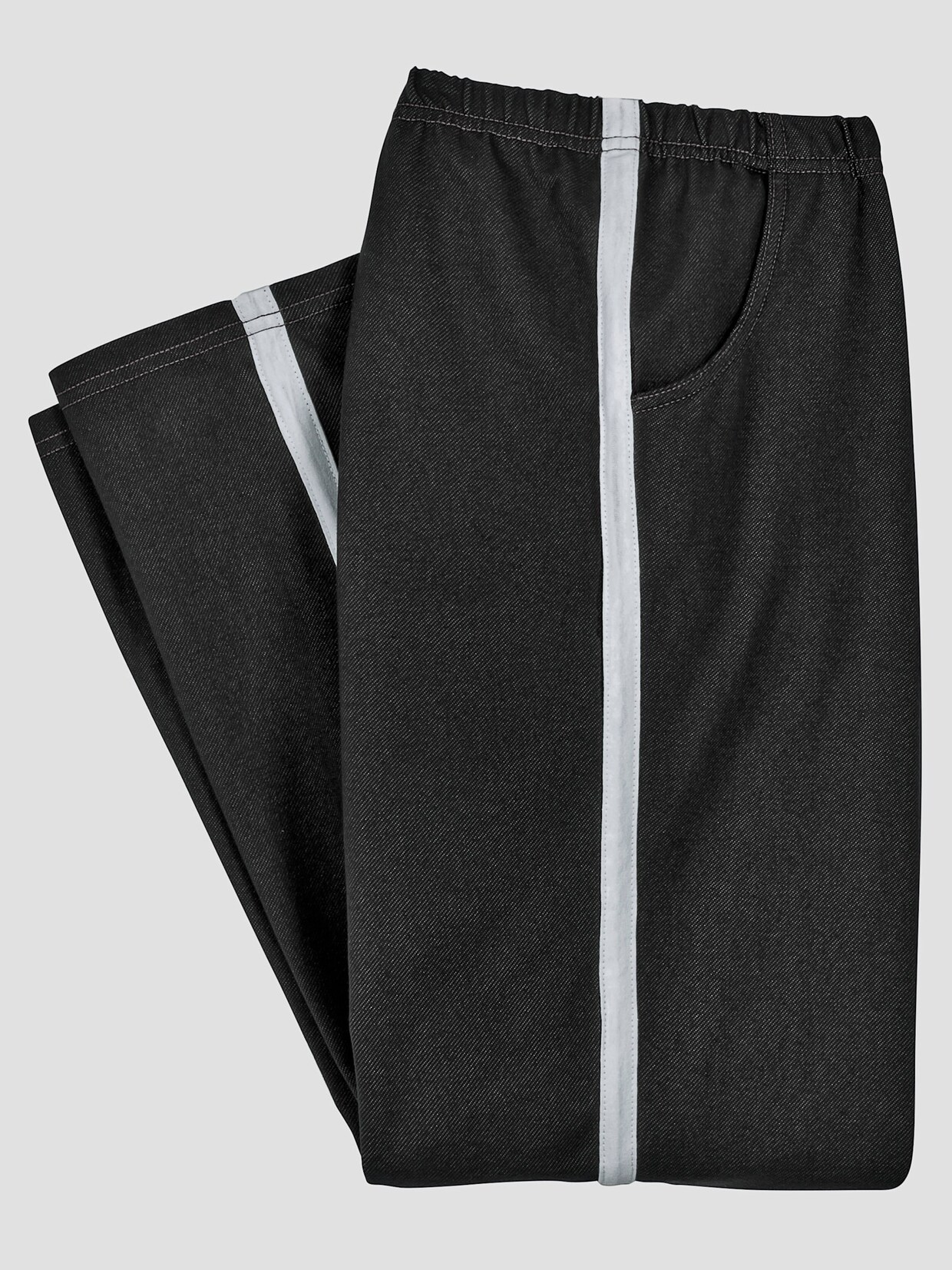 Vrijetijdsbroek - black denim