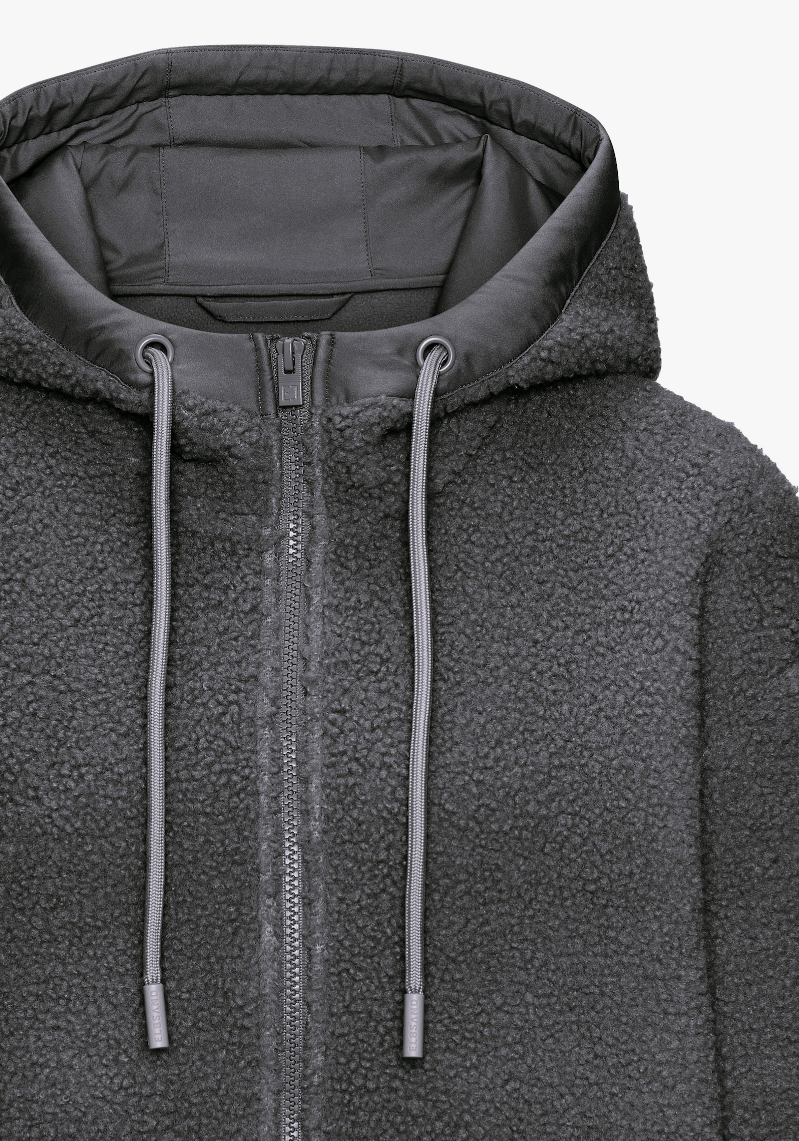 Elbsand Fleecejacke - anthrazit