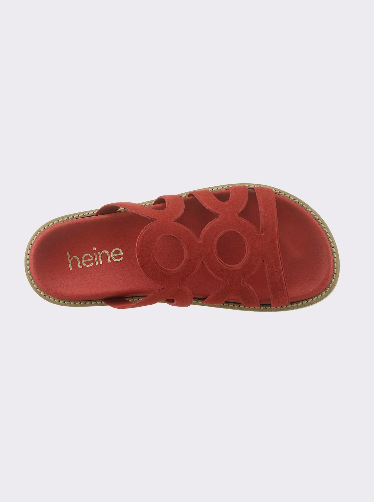 heine Mules - rouge