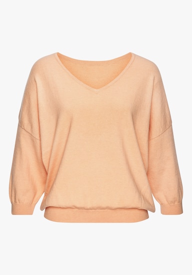 Vivance pull chauve-souris - abricot