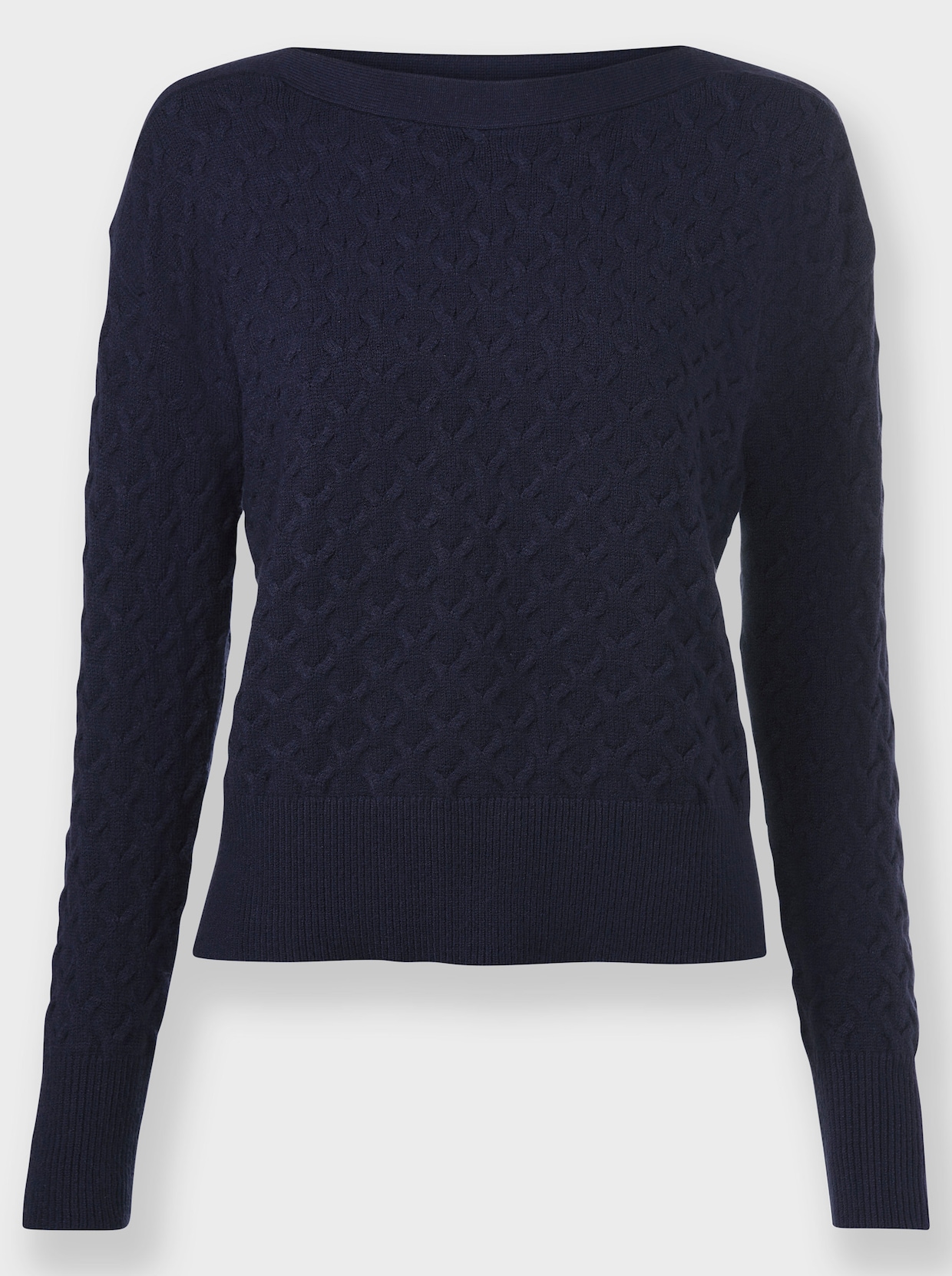 heine Strickpullover - marine