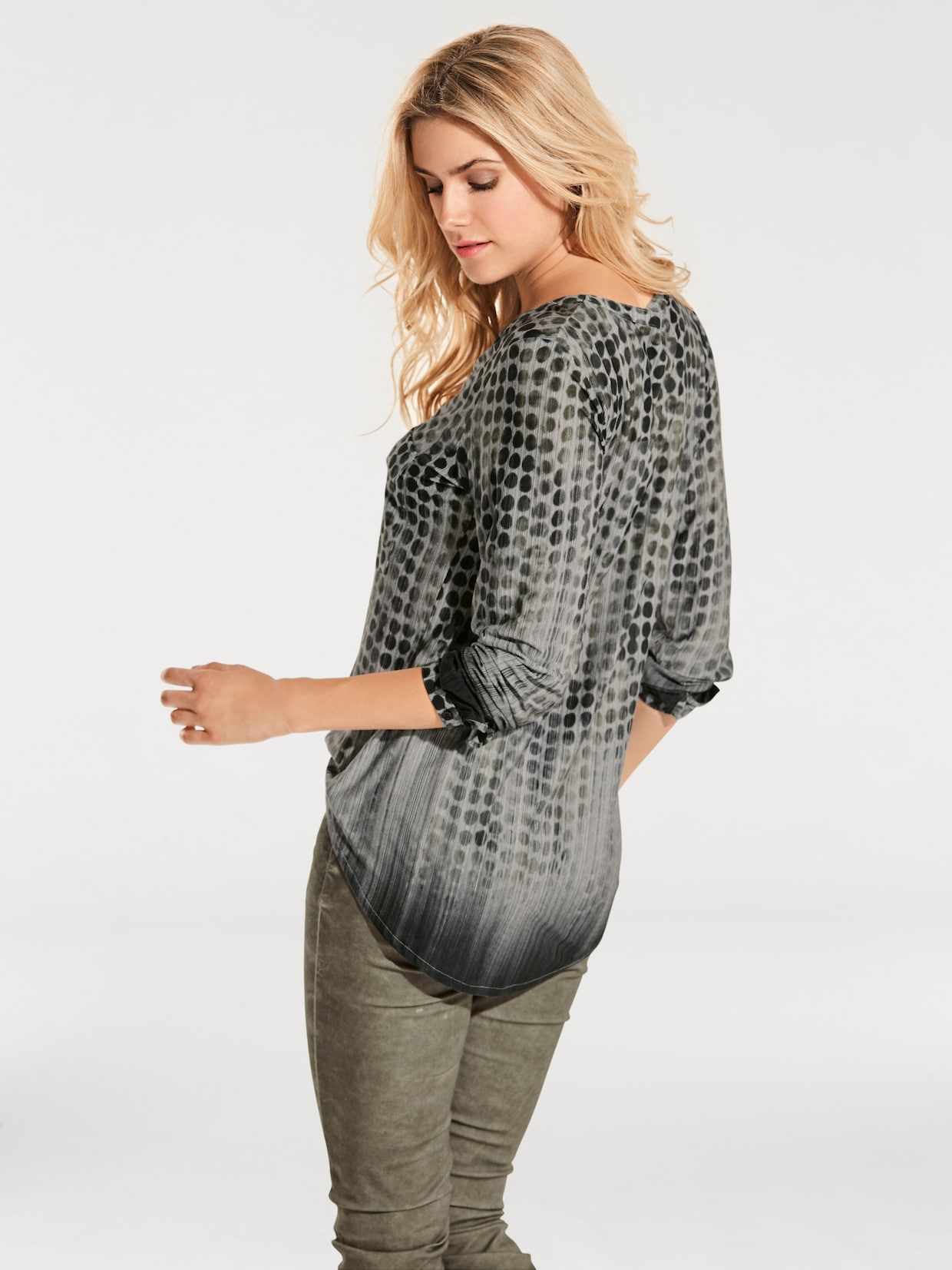 heine Shirtblouse - olijf