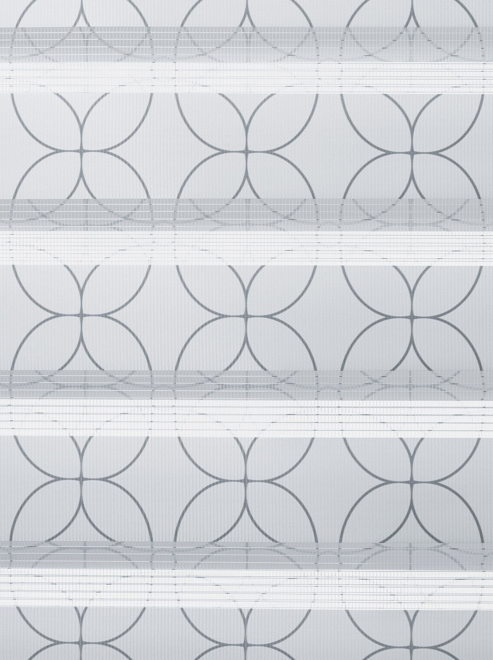 heine home Doppelrollo - weiß-grau