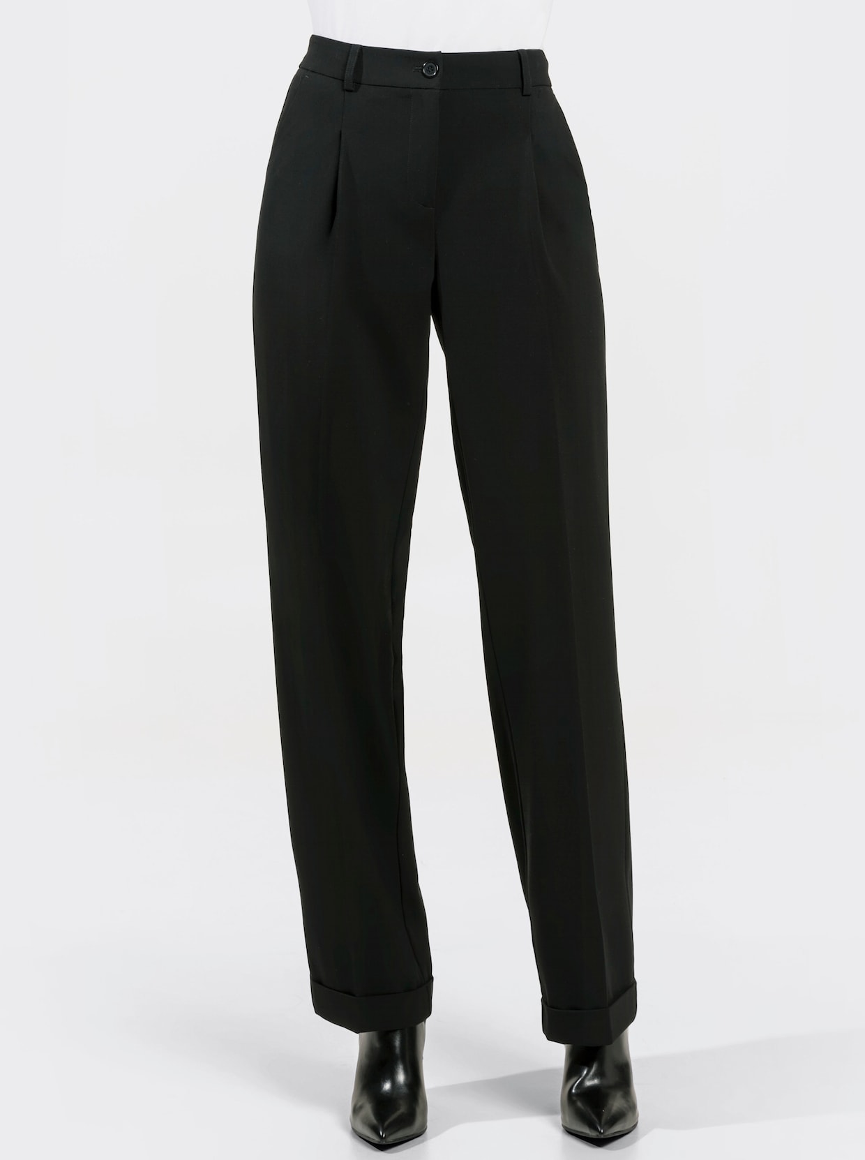 Marlene-broek - zwart