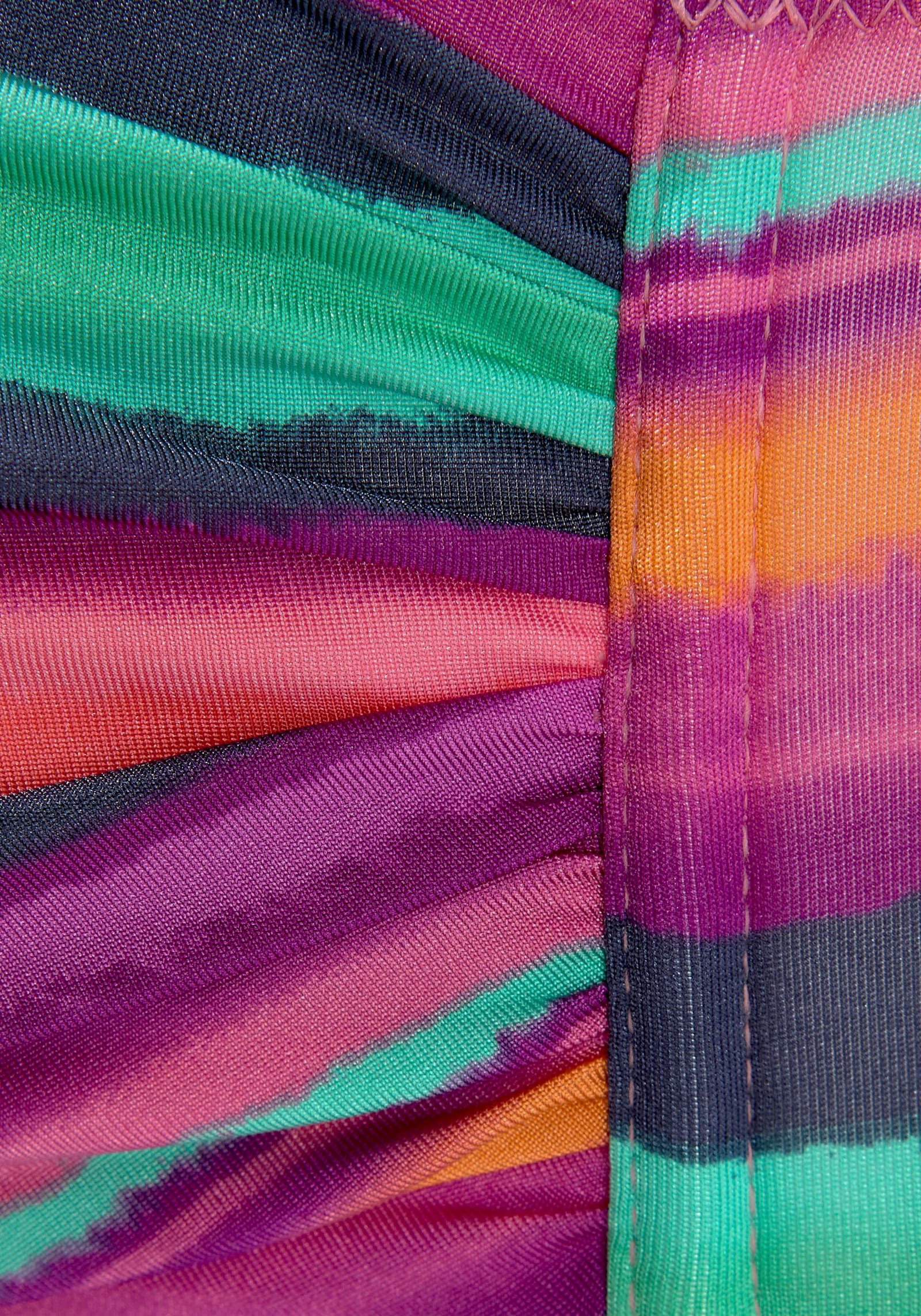 LASCANA Bandeau-Bikini-Top - bunt-gestreift