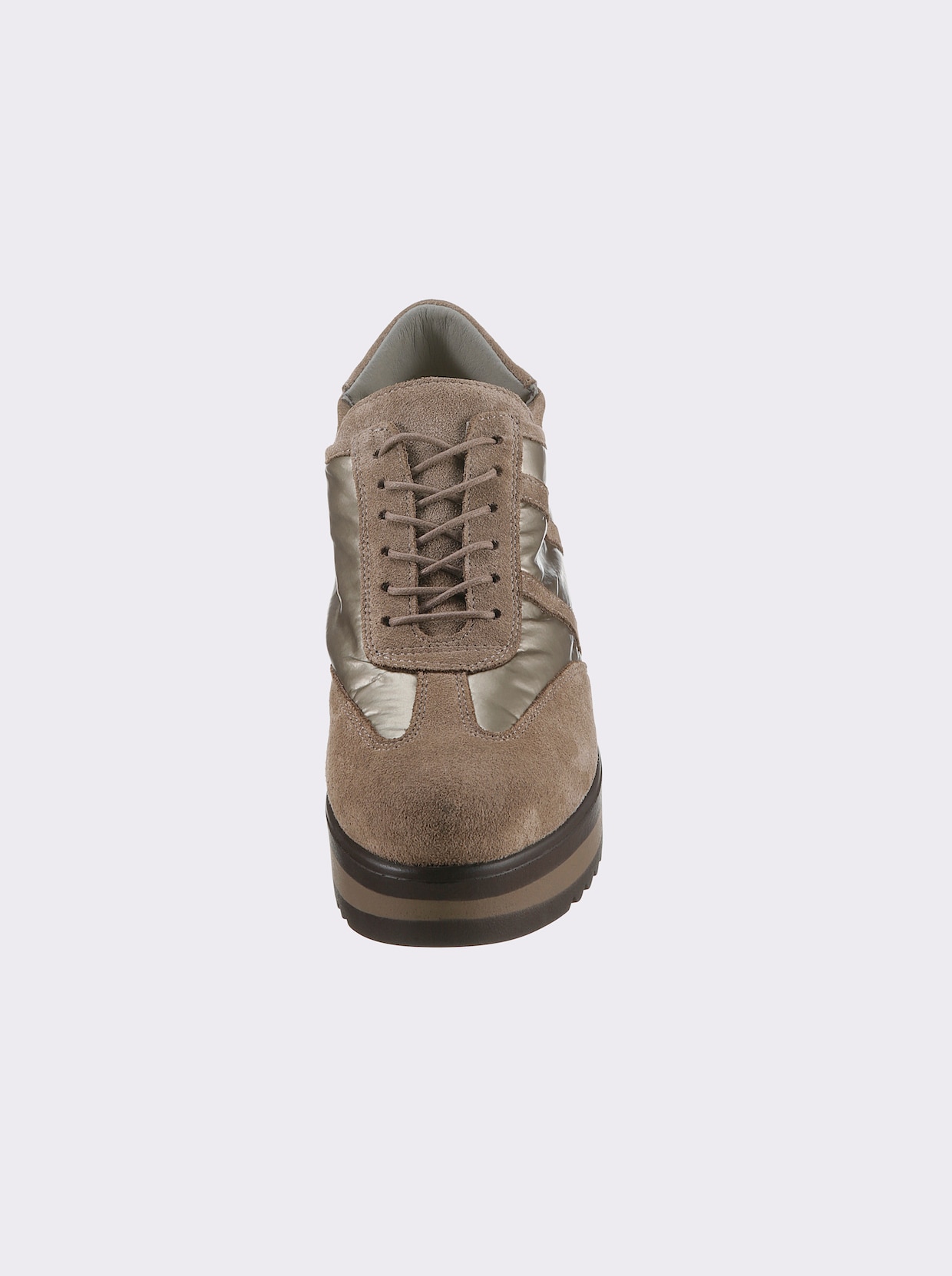 heine Chaussures à lacets - taupe