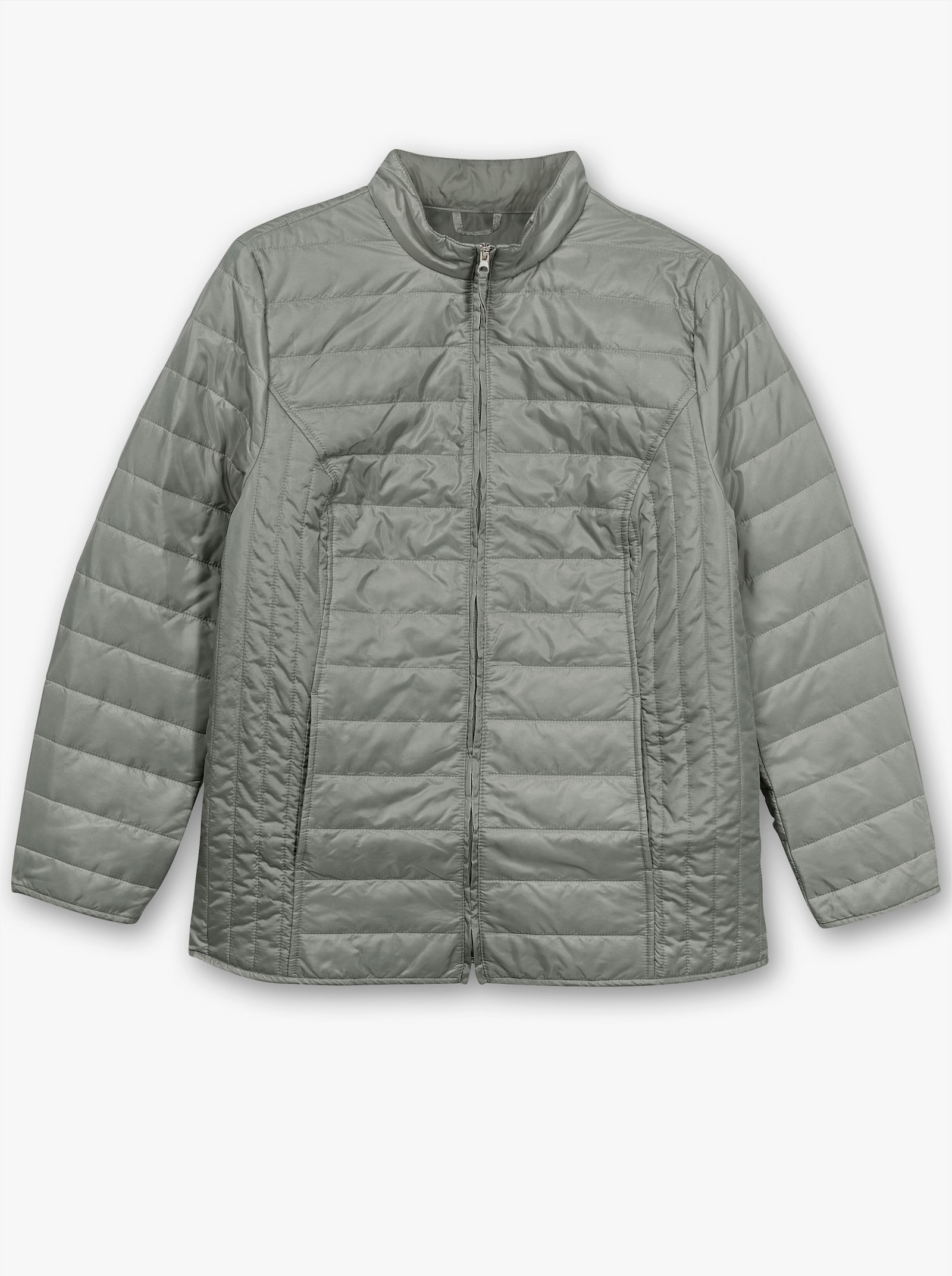 Steppjacke leicht wattiert - schilf