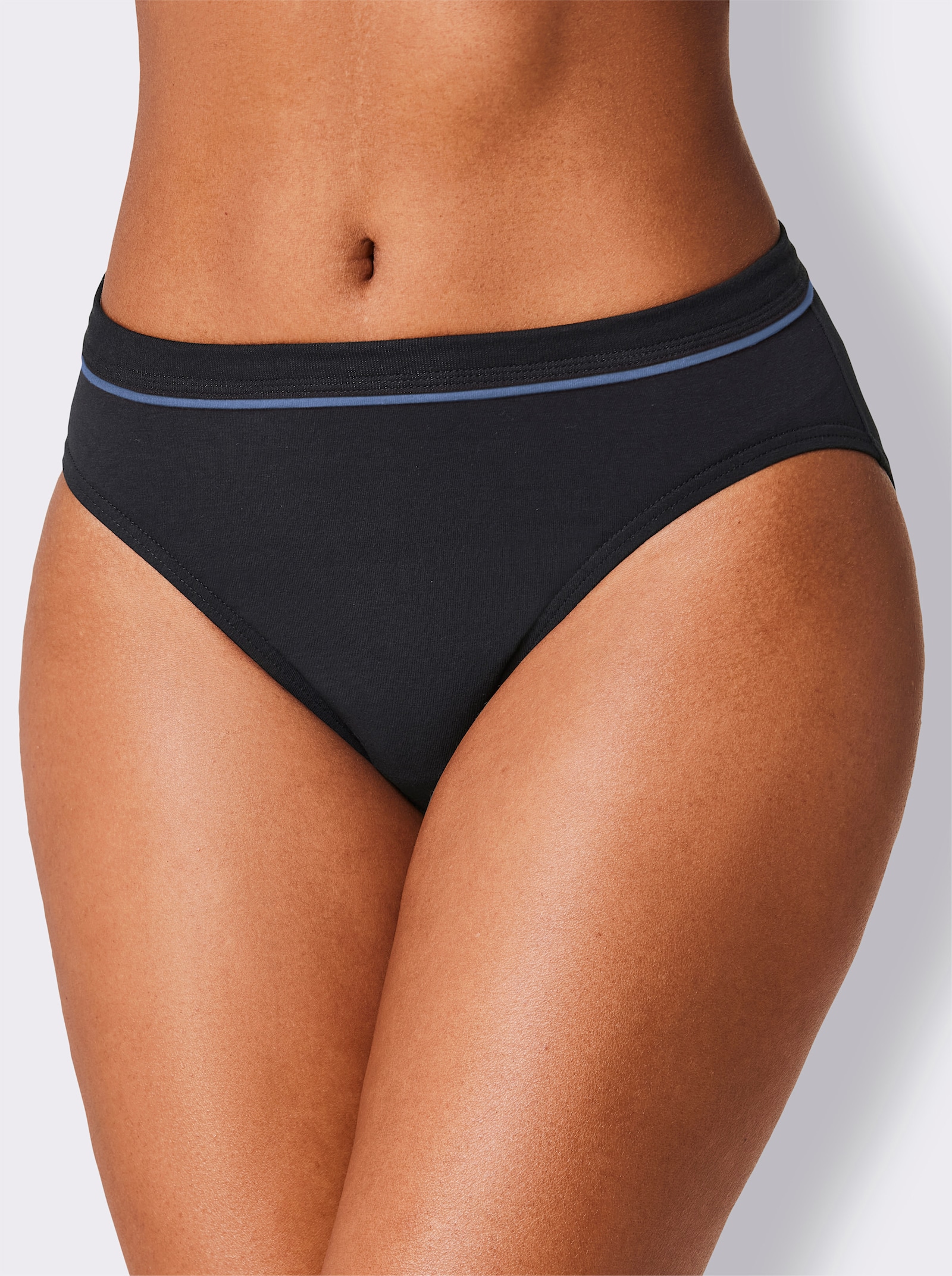 wäschepur Jazzpants mit Softbund - schwarz-sortiert