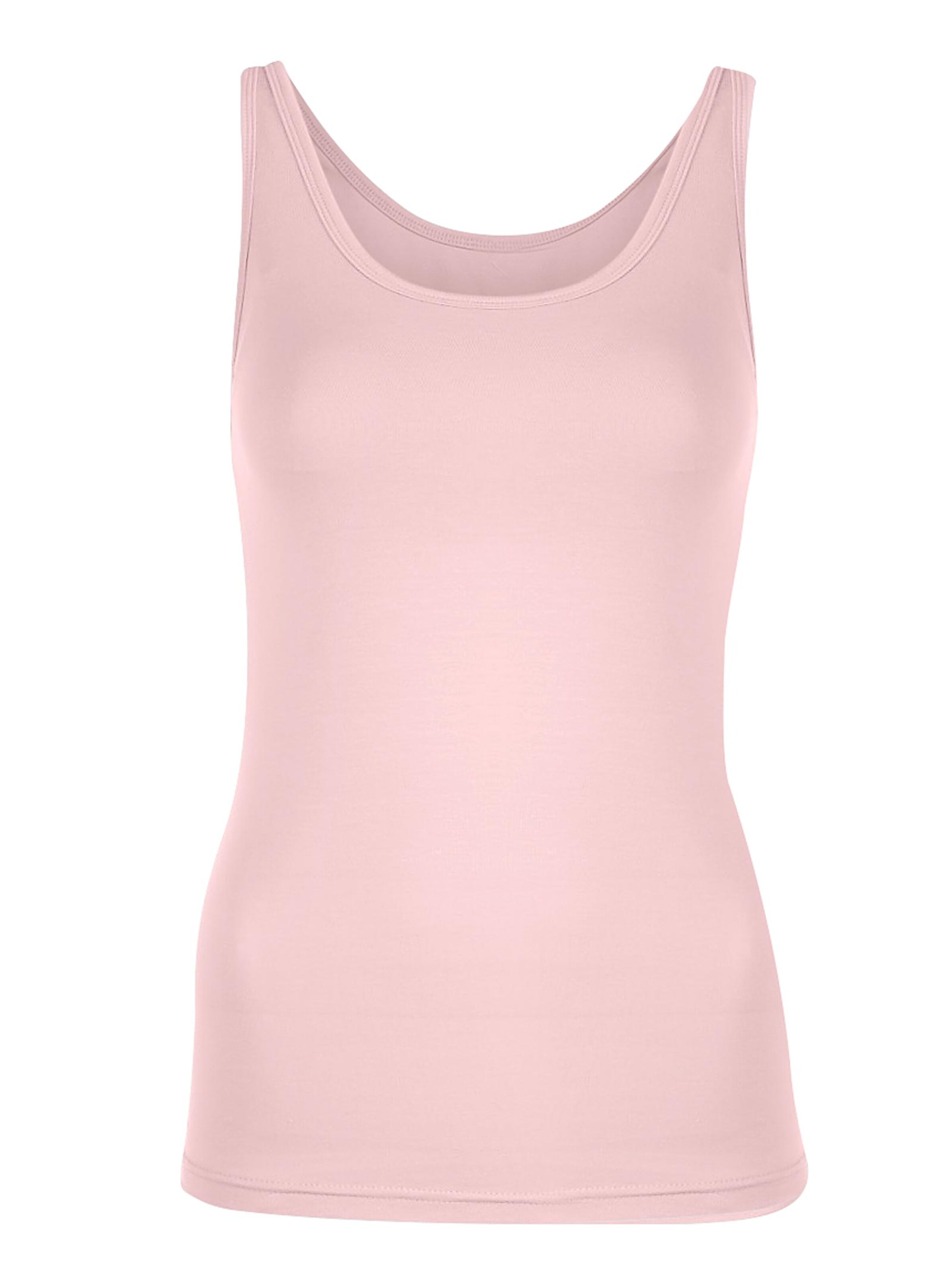 wäschepur Achseltop - silberfarben + rosé + champagner