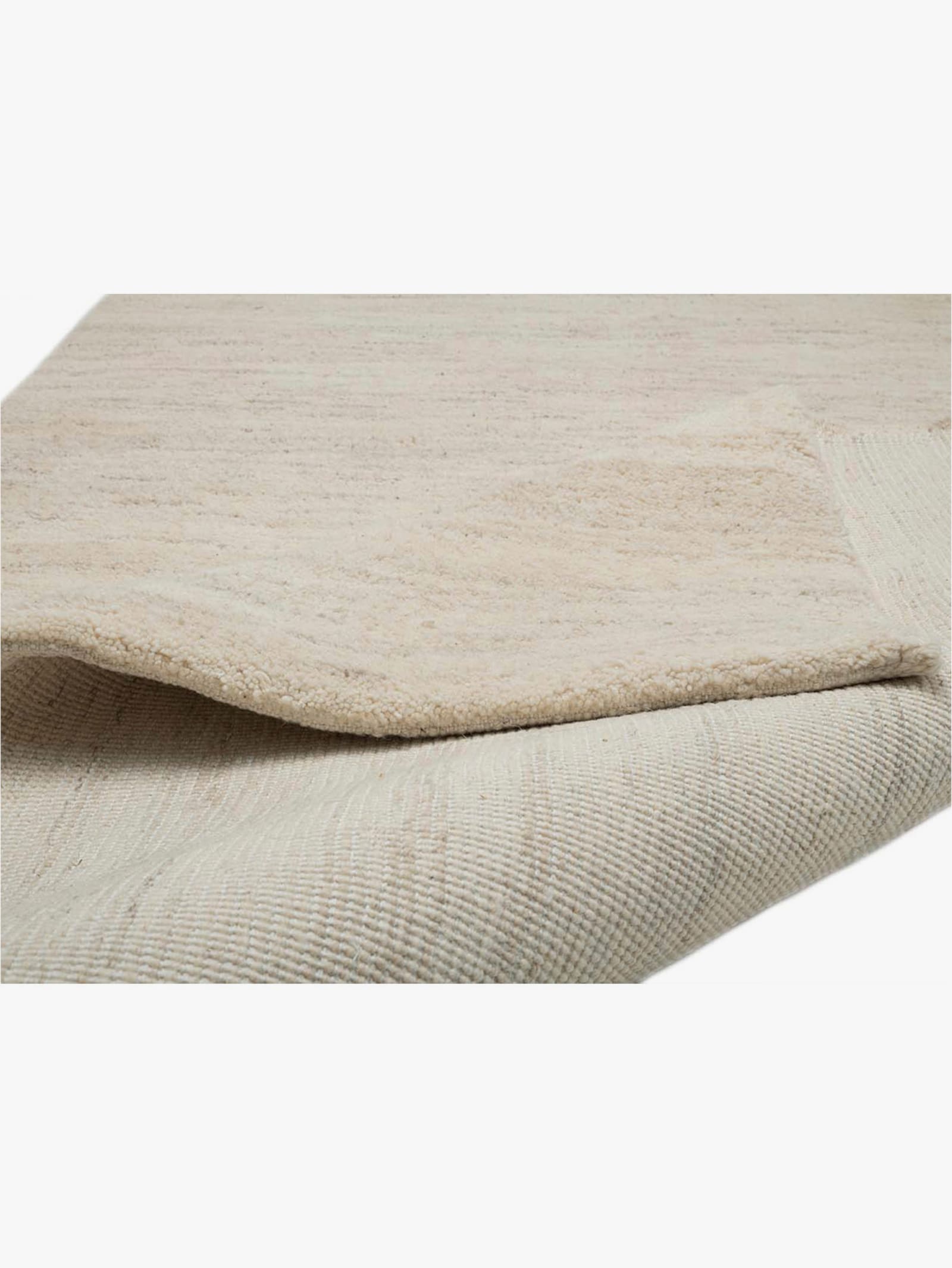 Theko Teppich - natur-grau