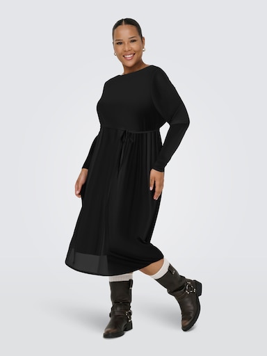 Chiffonkleid - black