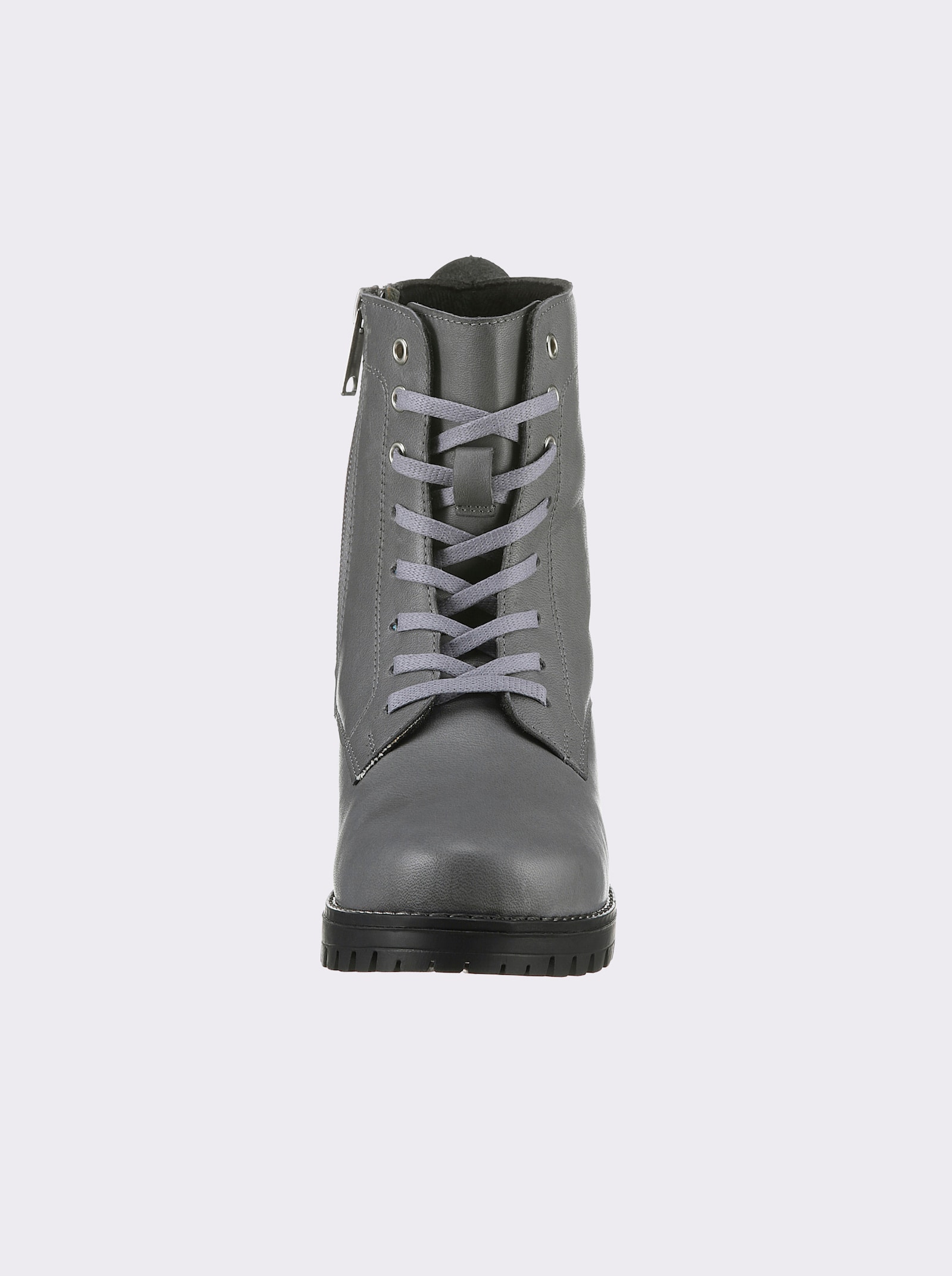 heine Schnürstiefelette - grau