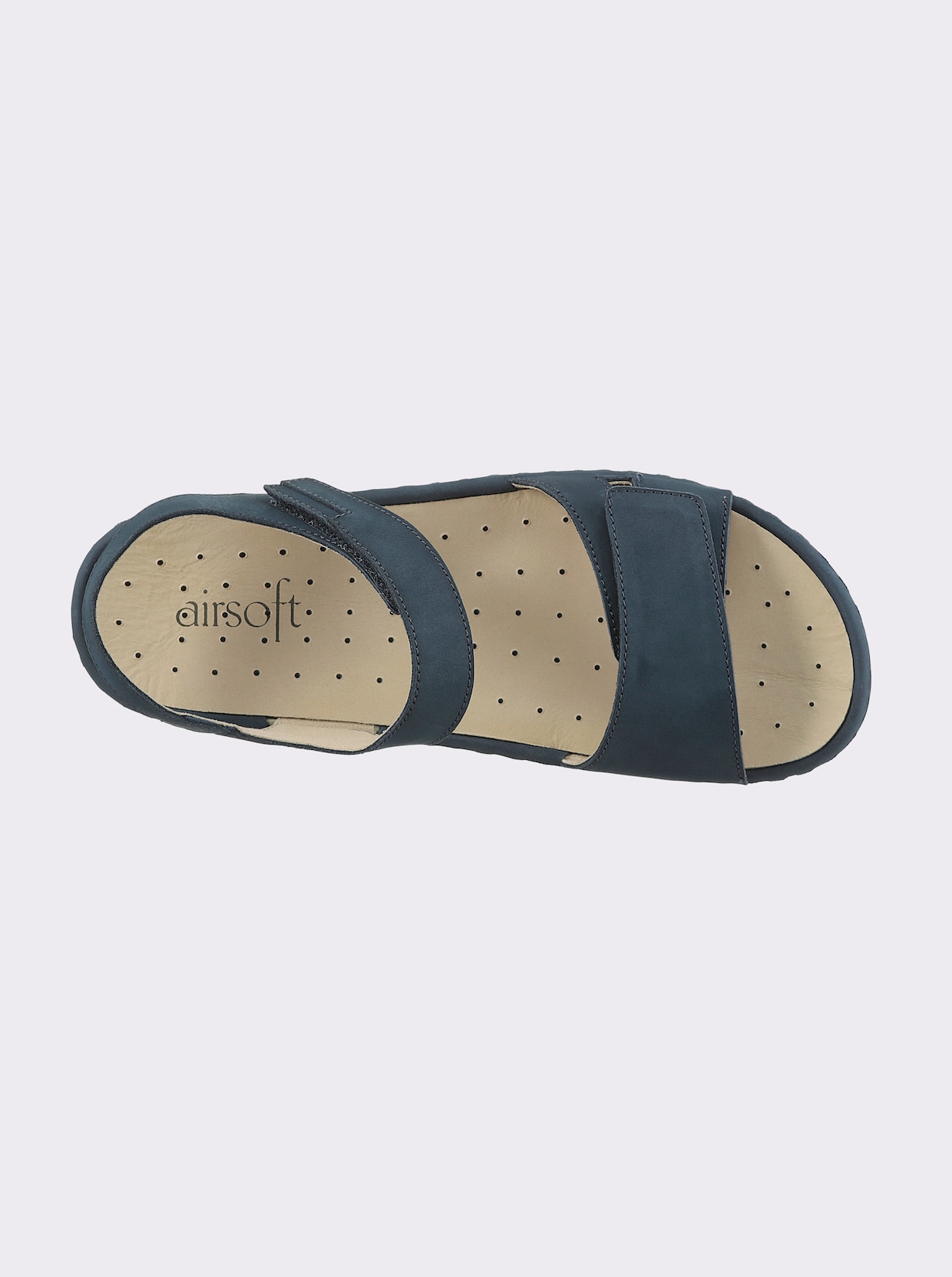 airsoft comfort+ Sandale - dunkelblau