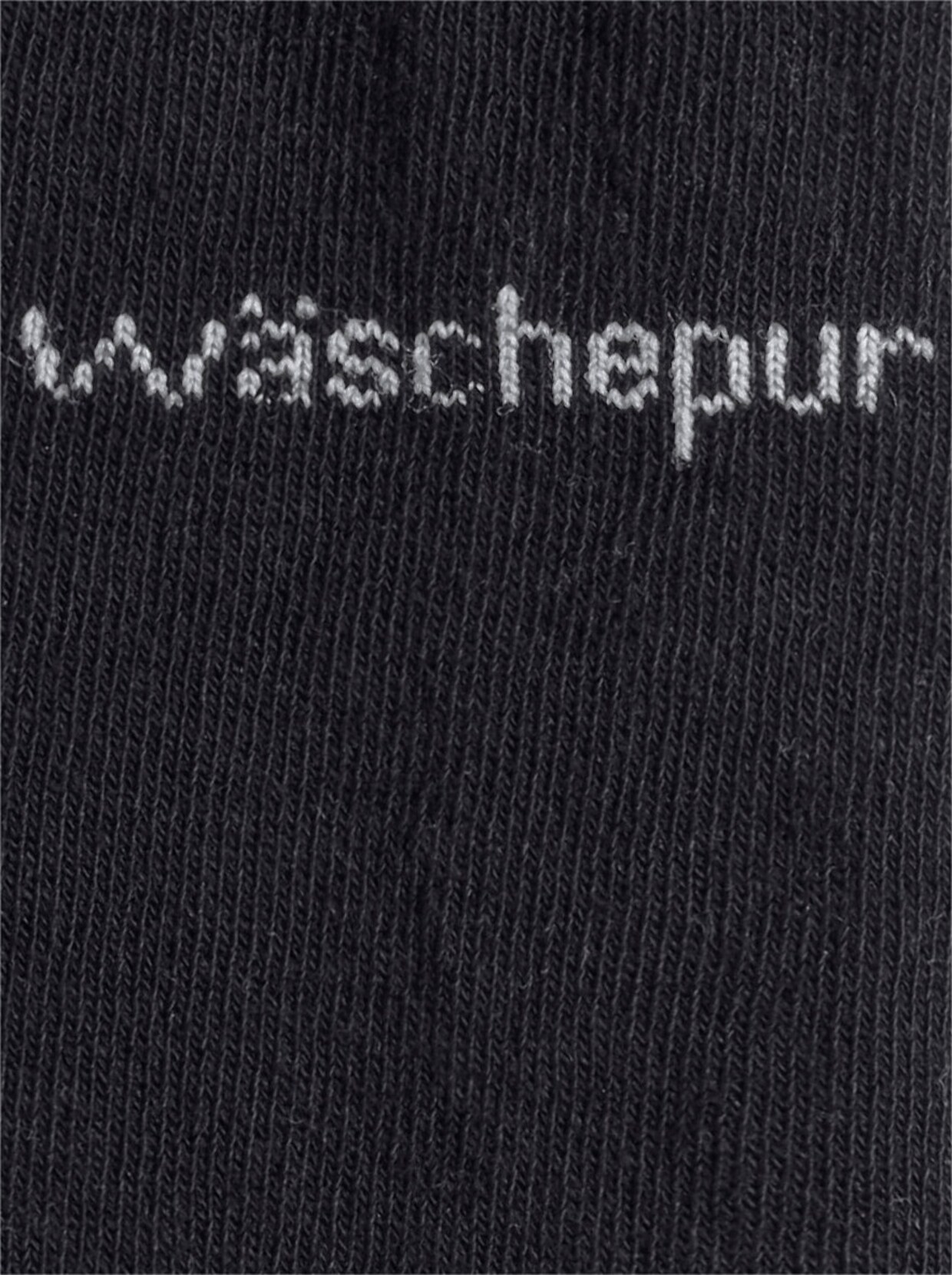 wäschepur kniekousen - zwart