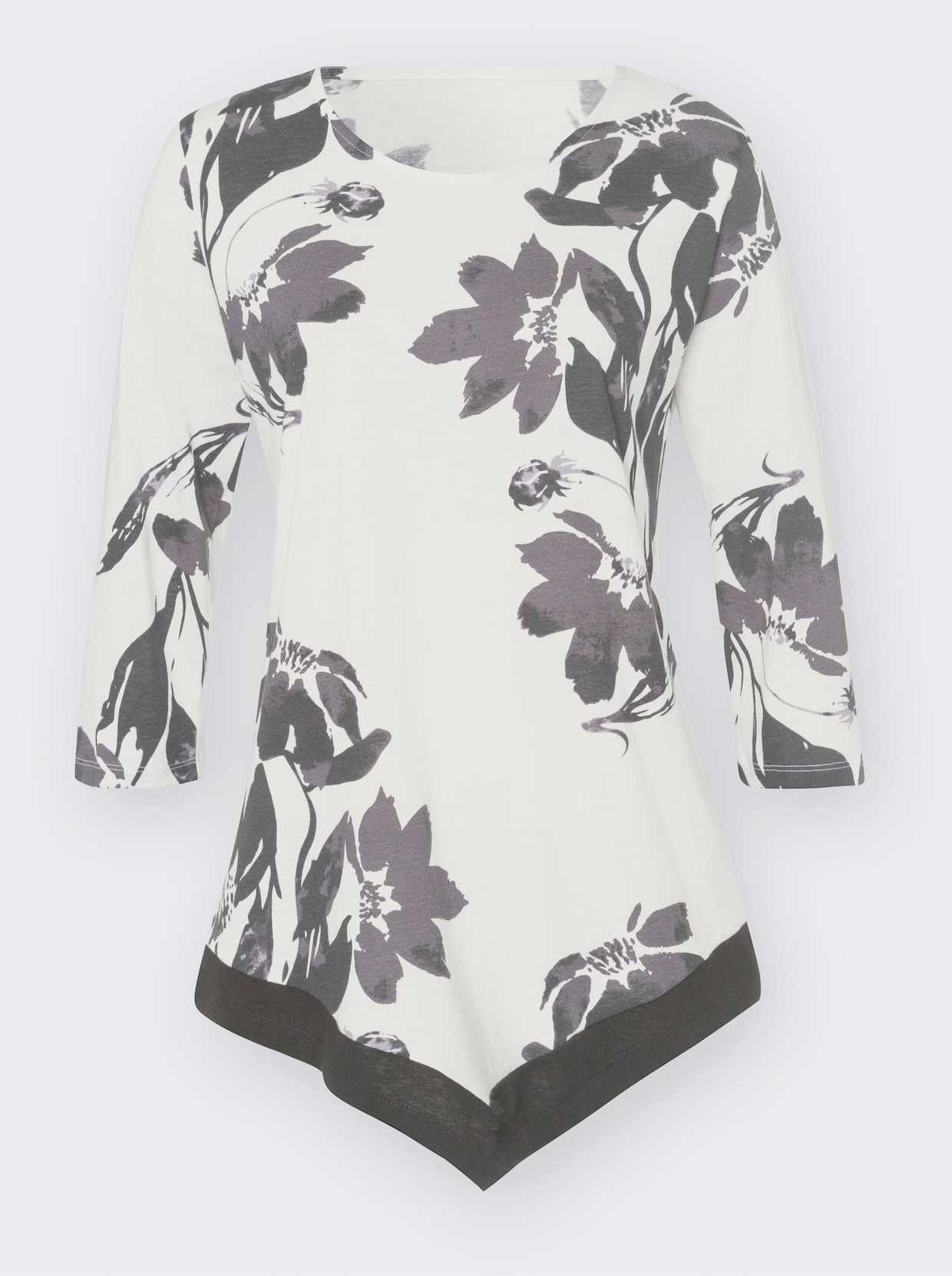 Shirt met print - ecru geprint