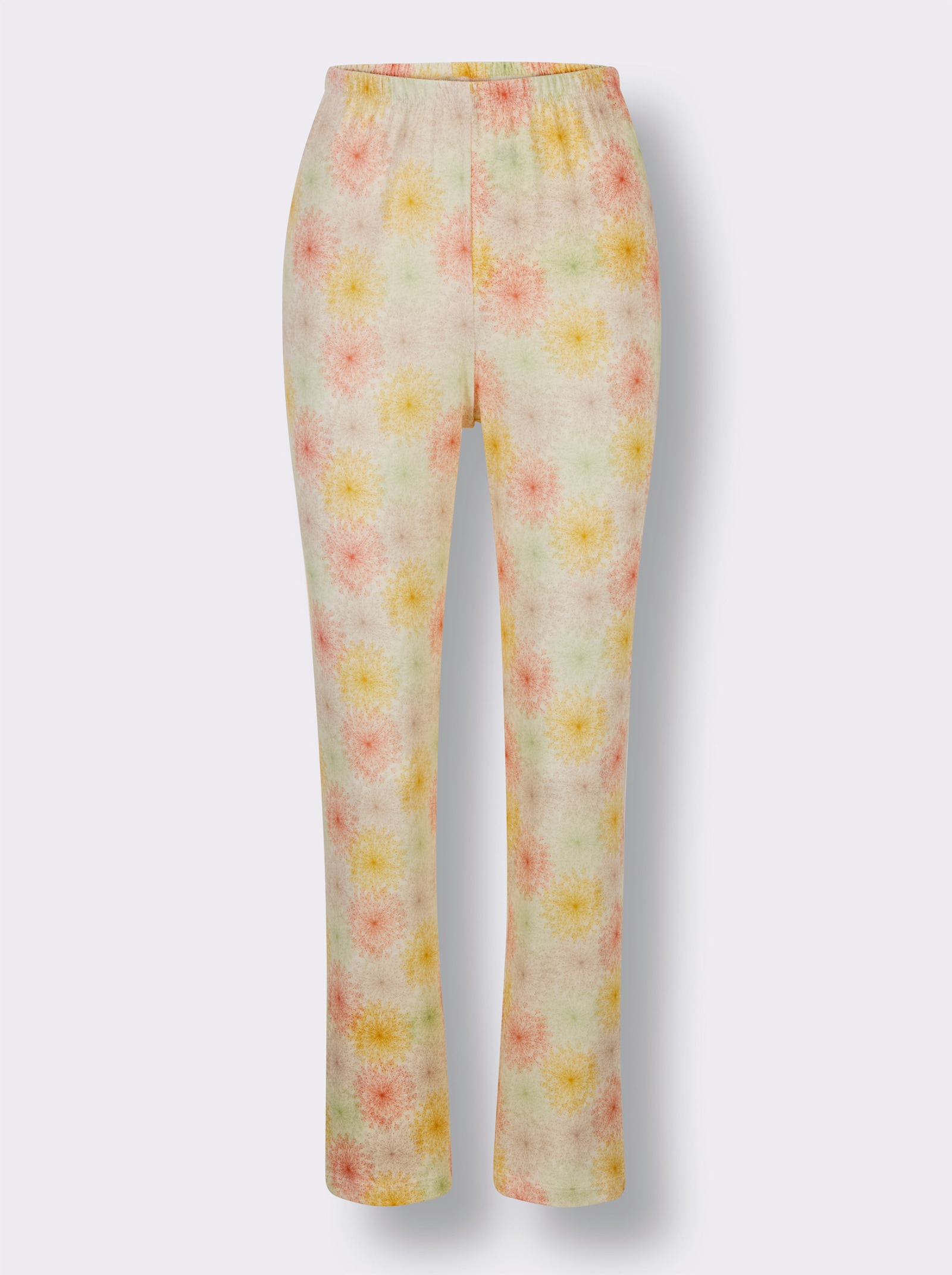 wäschepur Pyjama - champagne/apricot bedrukt