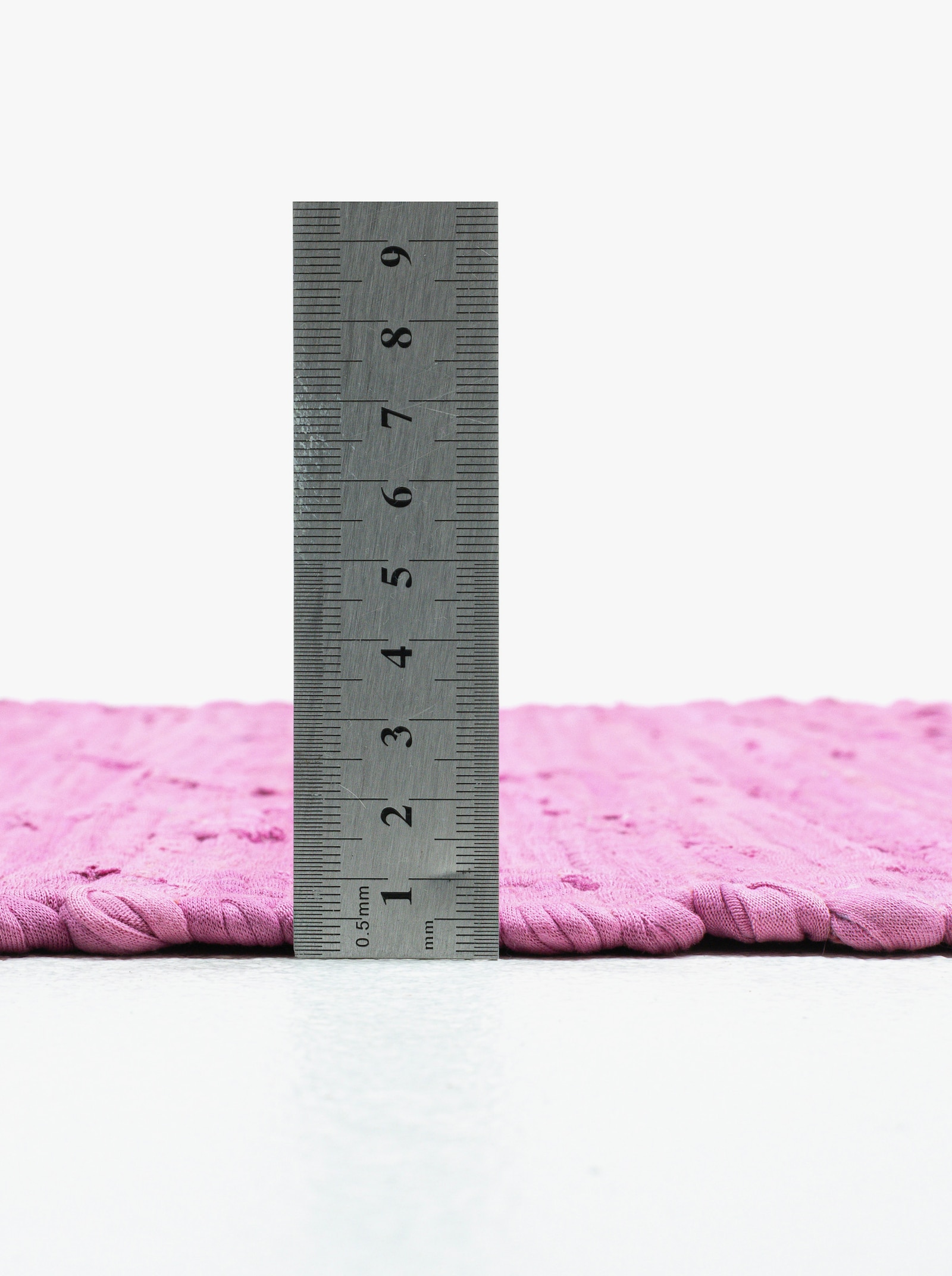 Theko Handwebteppich - pink