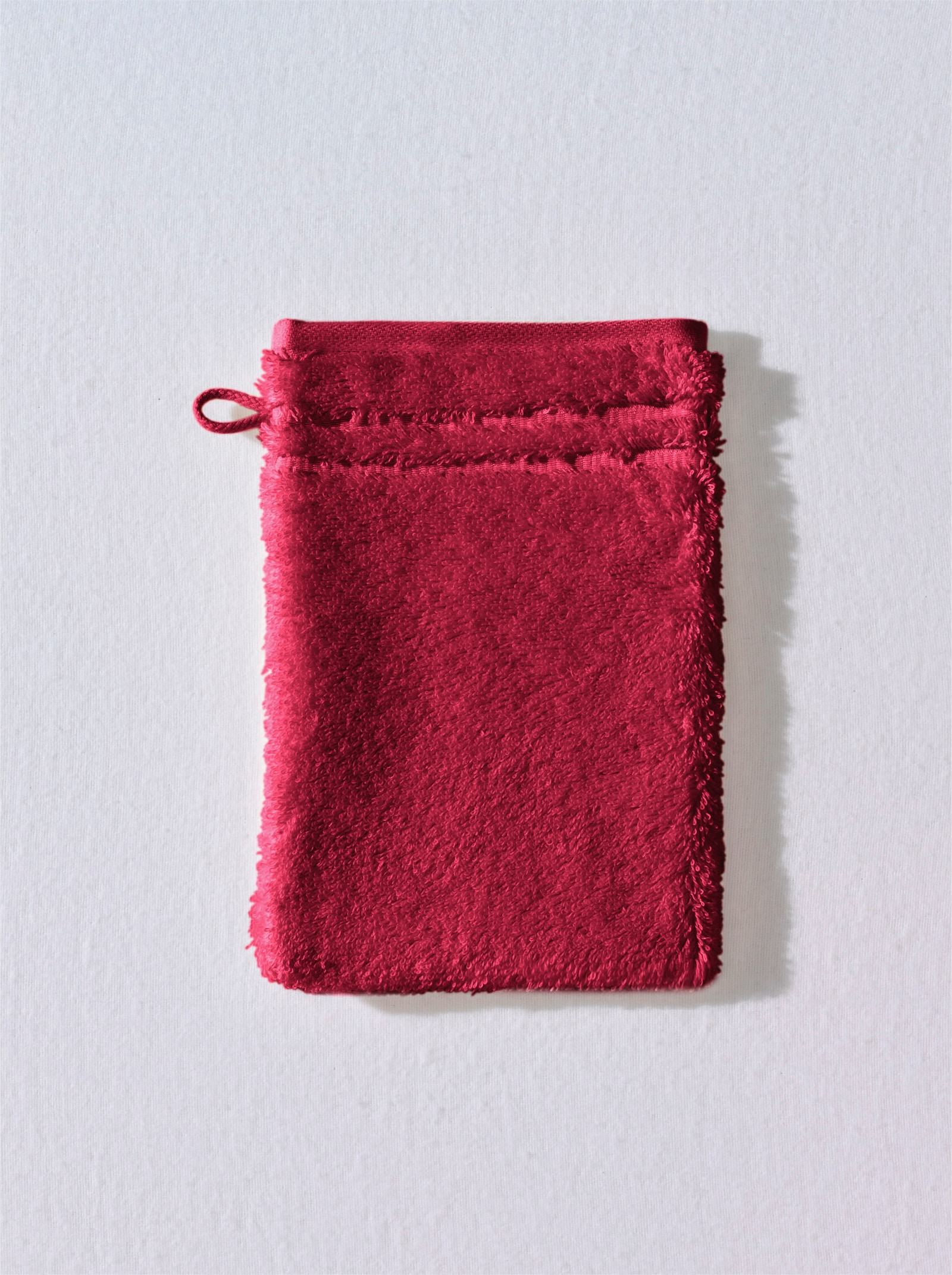 Vossen Handdoek - kersenrood