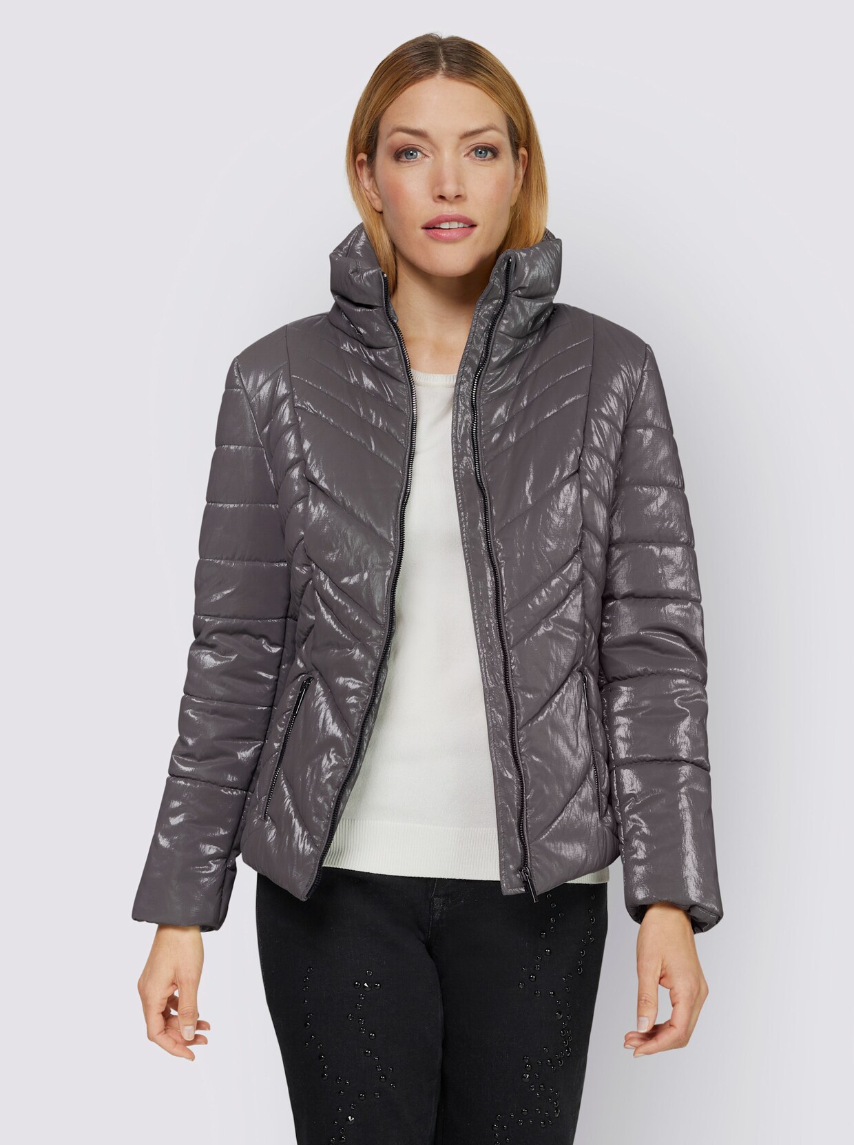 heine Outdoorjacke - anthrazit