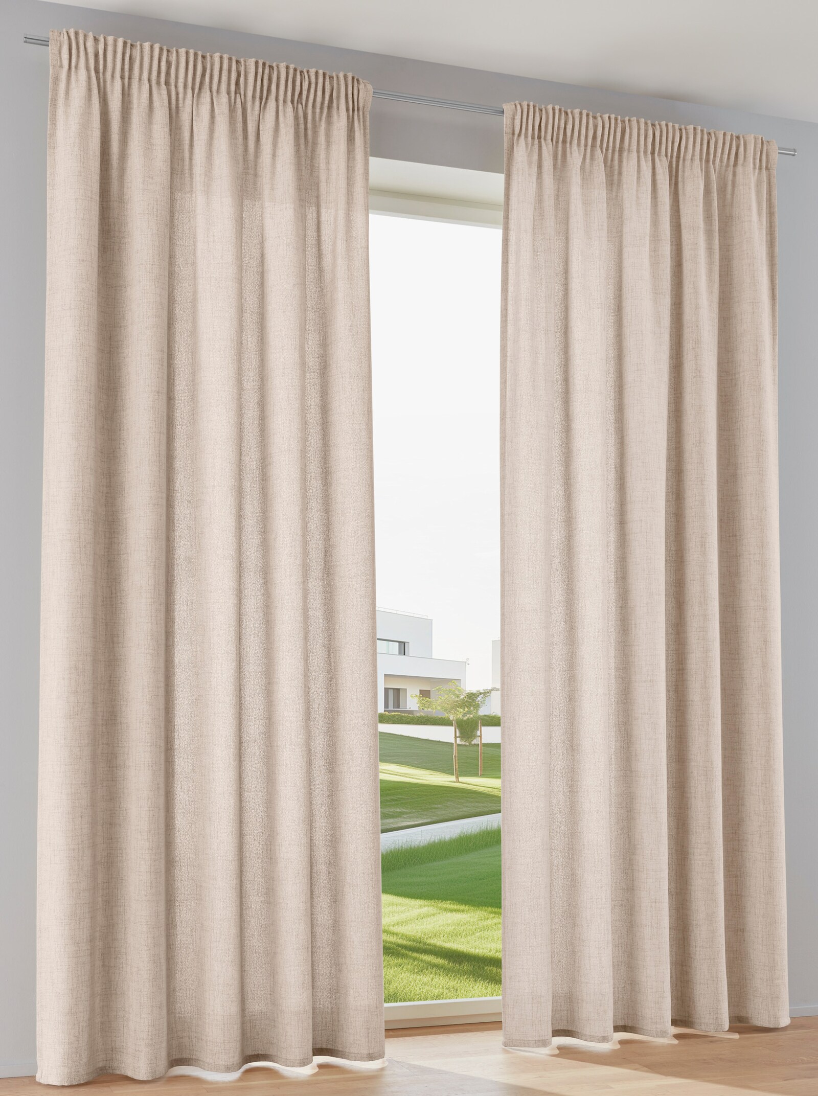 heine home Dekoschal - beige