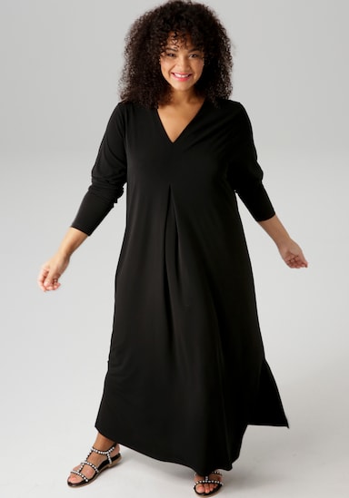 Aniston PLUS Maxikleid - schwarz