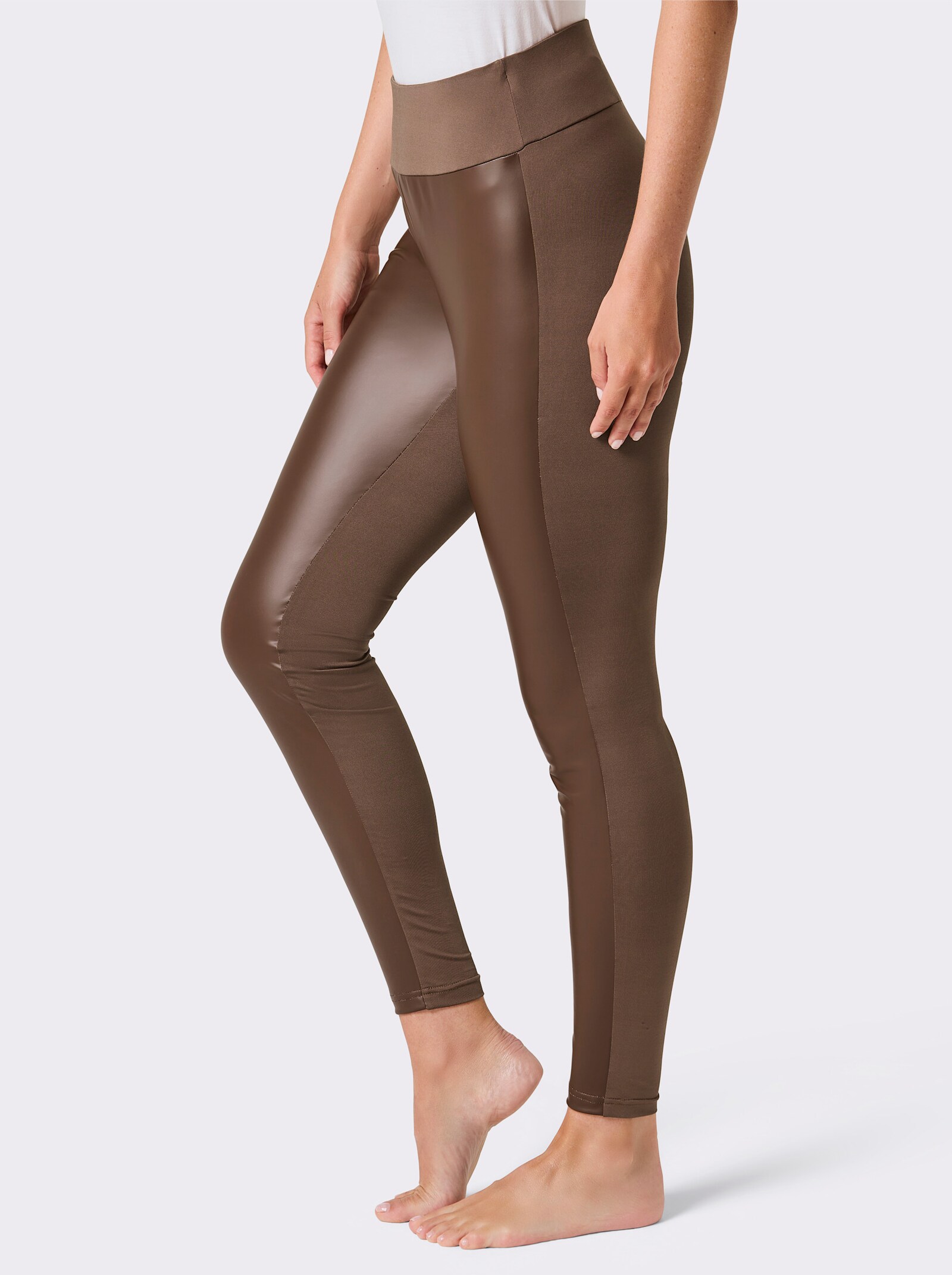 wäschepur Leggings - schoko
