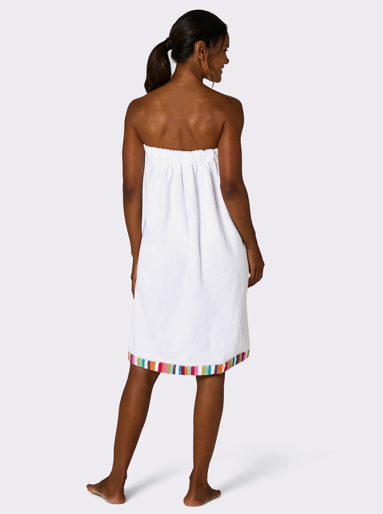 Serviette de sauna - blanc