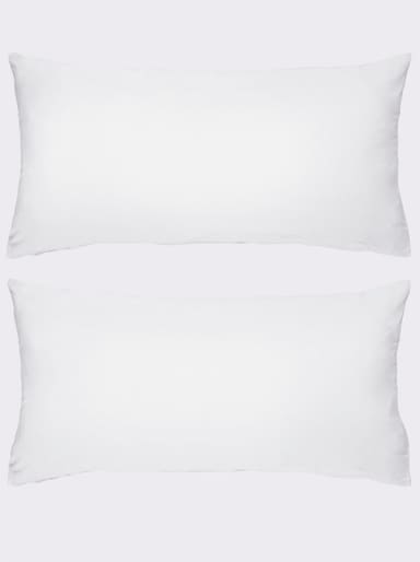 heine home Bedtextiel van perkal - wit