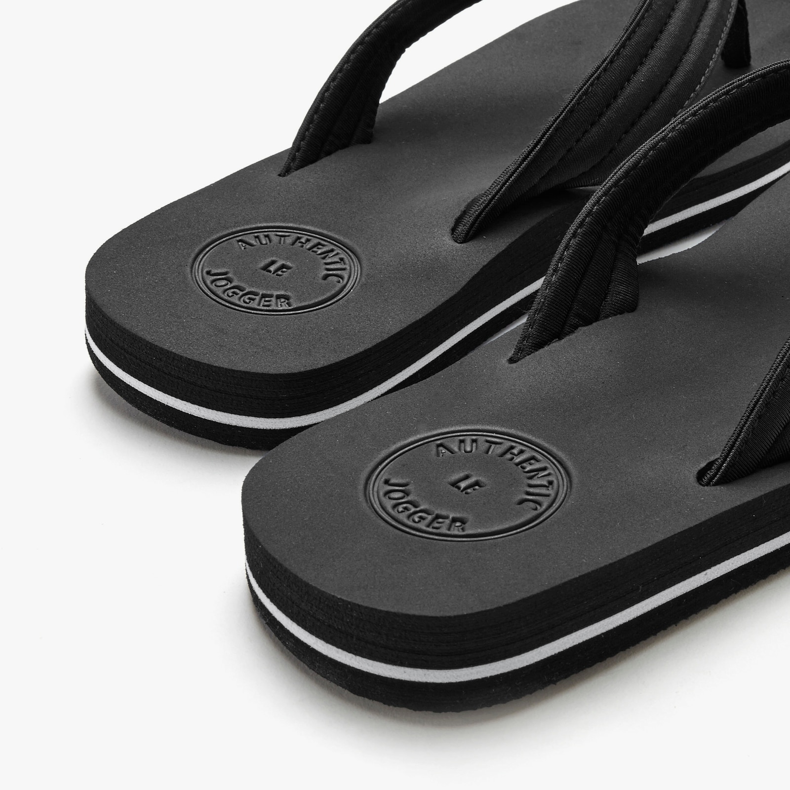 AUTHENTIC LE JOGGER Badslippers - zwart